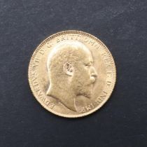 AN EDWARD VII SOVEREIGN. 1906.