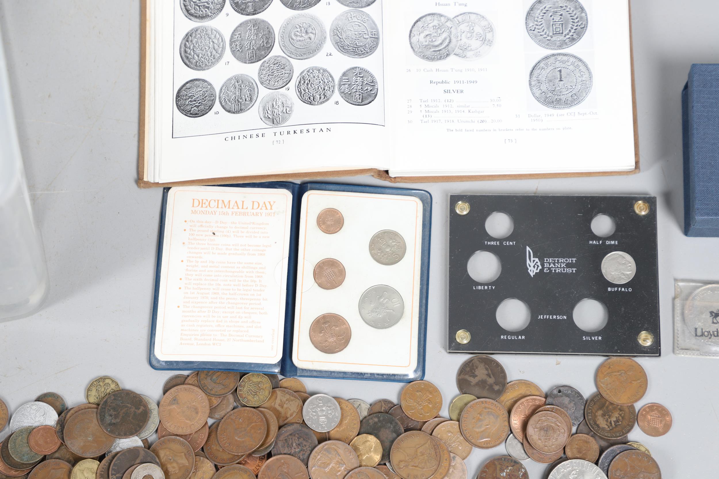 A LARGE COLLECTION OF PRE DECIMAL AND OTHER COINS. - Image 3 of 11