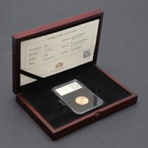 A QUEEN ELIZABETH II SOVEREIGN, 1957.