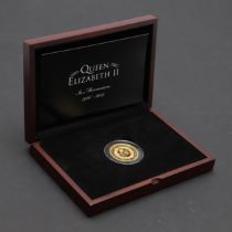 AN ELIZABETH II GOLD MEMORIAL 1 OZ ISSUE. 2022.