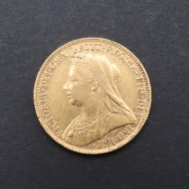 A QUEEN VICTORIA SOVEREIGN. 1893.