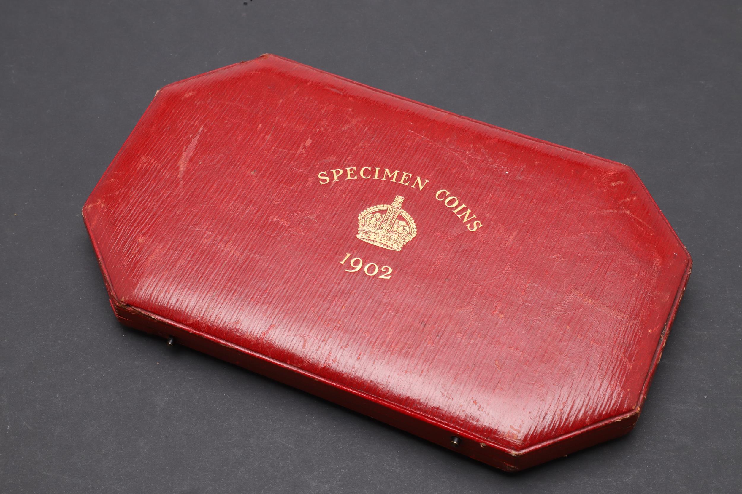 A CASED SET OF EDWARD VII MATT PROOF MAUNDY COINS, 1902. - Image 5 of 5