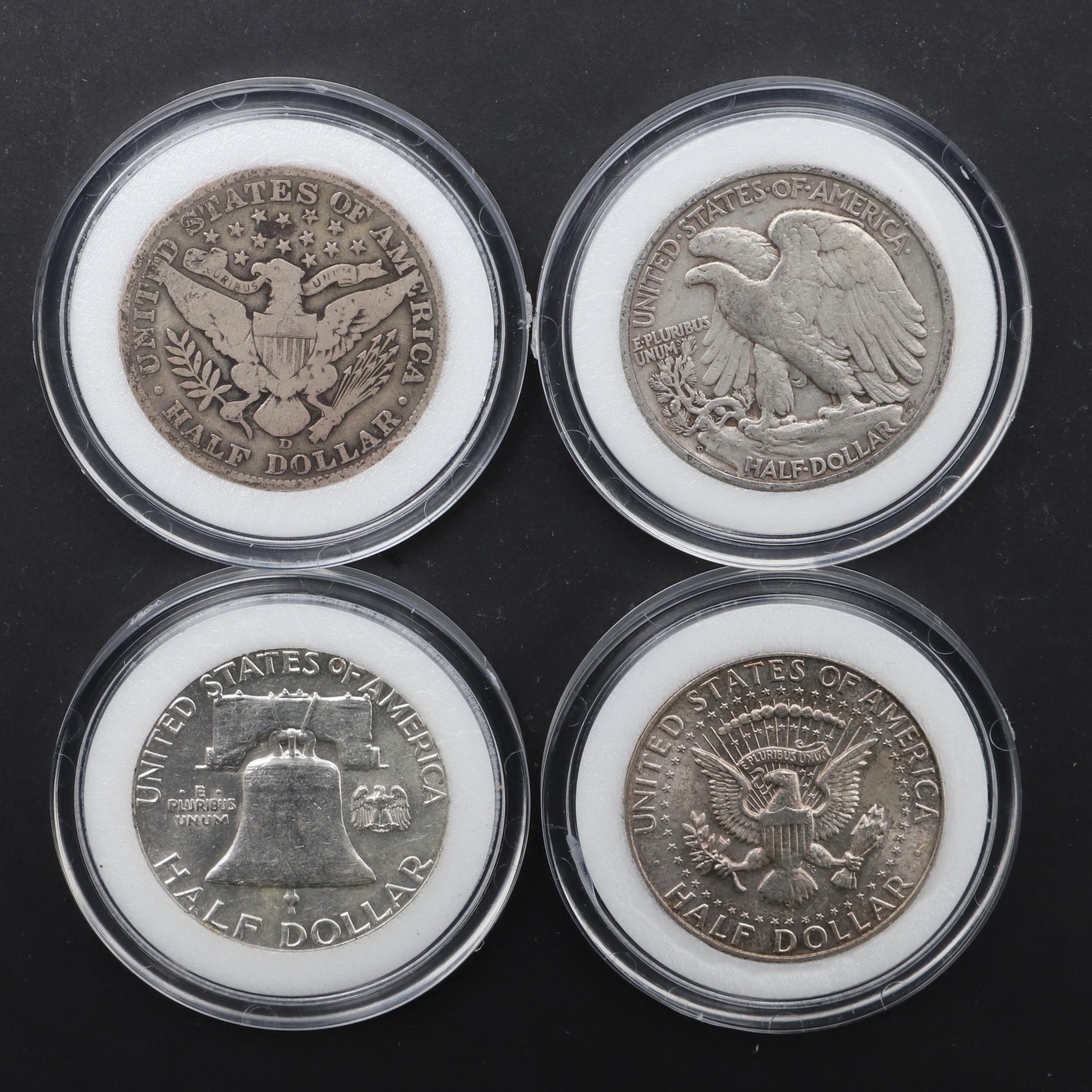 A COLLECTION OF AMERICAN AND OTHER HISTORIC SILVER ISSUES IN PRESENTATION CASES. - Bild 4 aus 13