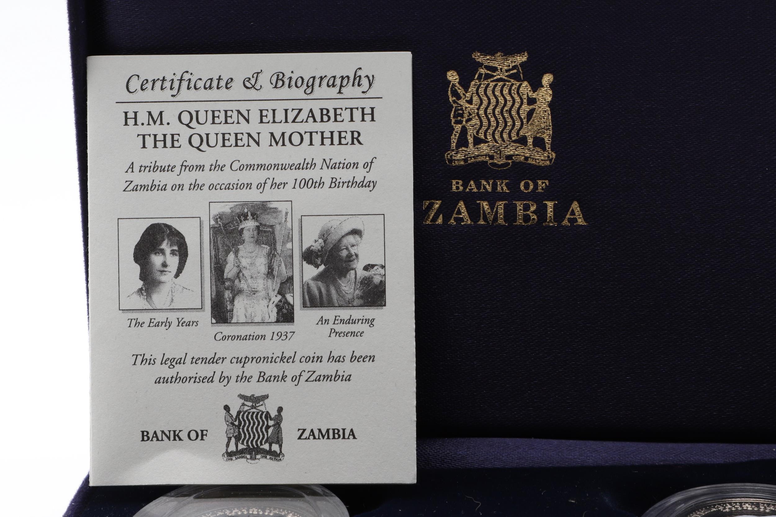 A COLLECTION OF ROYAL MINT QUEEN MOTHER SILVER PROOF CROWNS AND OTHERS. - Image 11 of 11