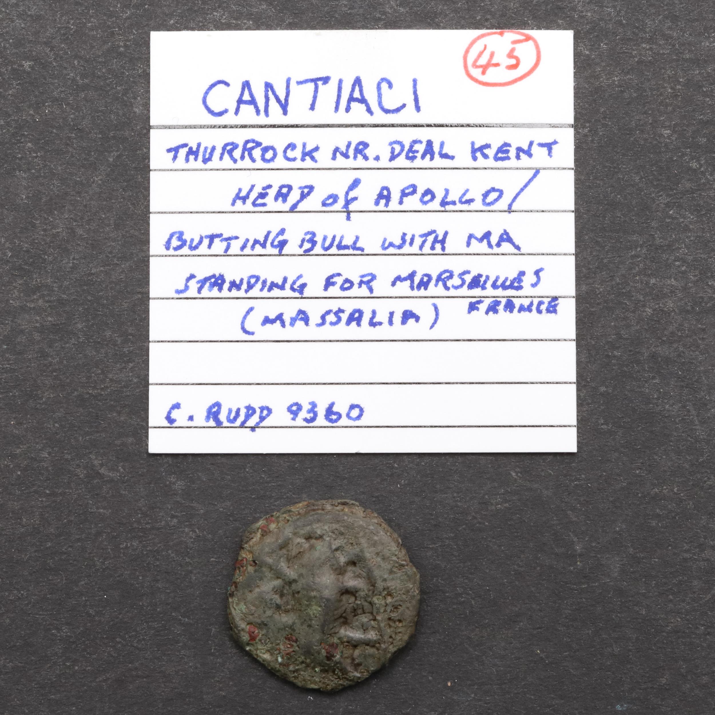BRITISH IRON AGE COINS: CANTIACI AND KINGS OF CUMBRIA. - Bild 5 aus 5
