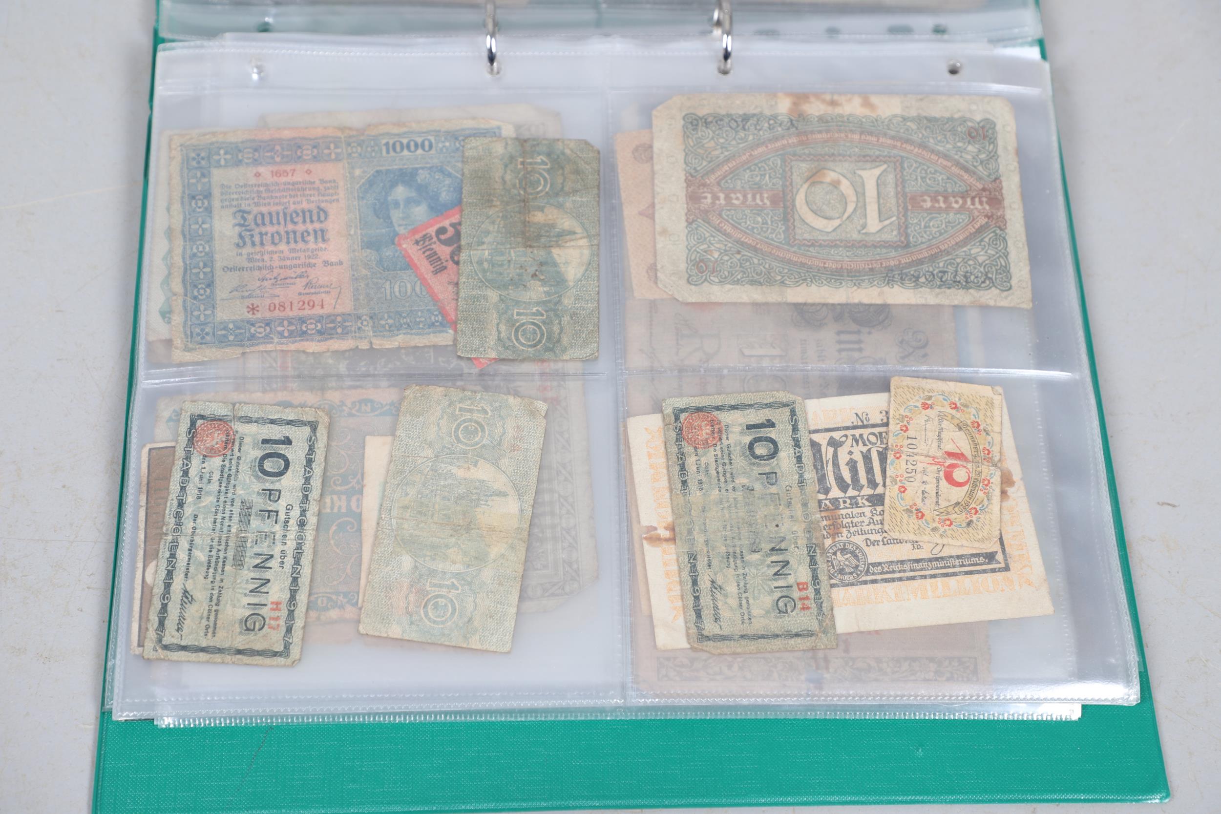 AN EXTENSIVE COLLECTION OF WORLD BANKNOTES. - Image 52 of 56