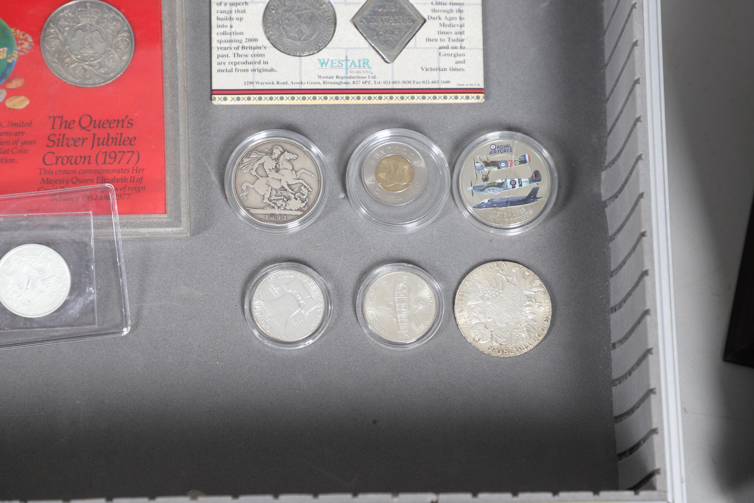 A COLLECTION OF PRE-DECIMAL COINS AND OTHER RECENT ISSUES. - Image 6 of 19
