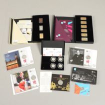 A COLLECTION OF ROYAL MINT AND OTHER RECENT OLYMPIC GAMES RELATED ISSUES TO INCLUDE THE THREE INGOT