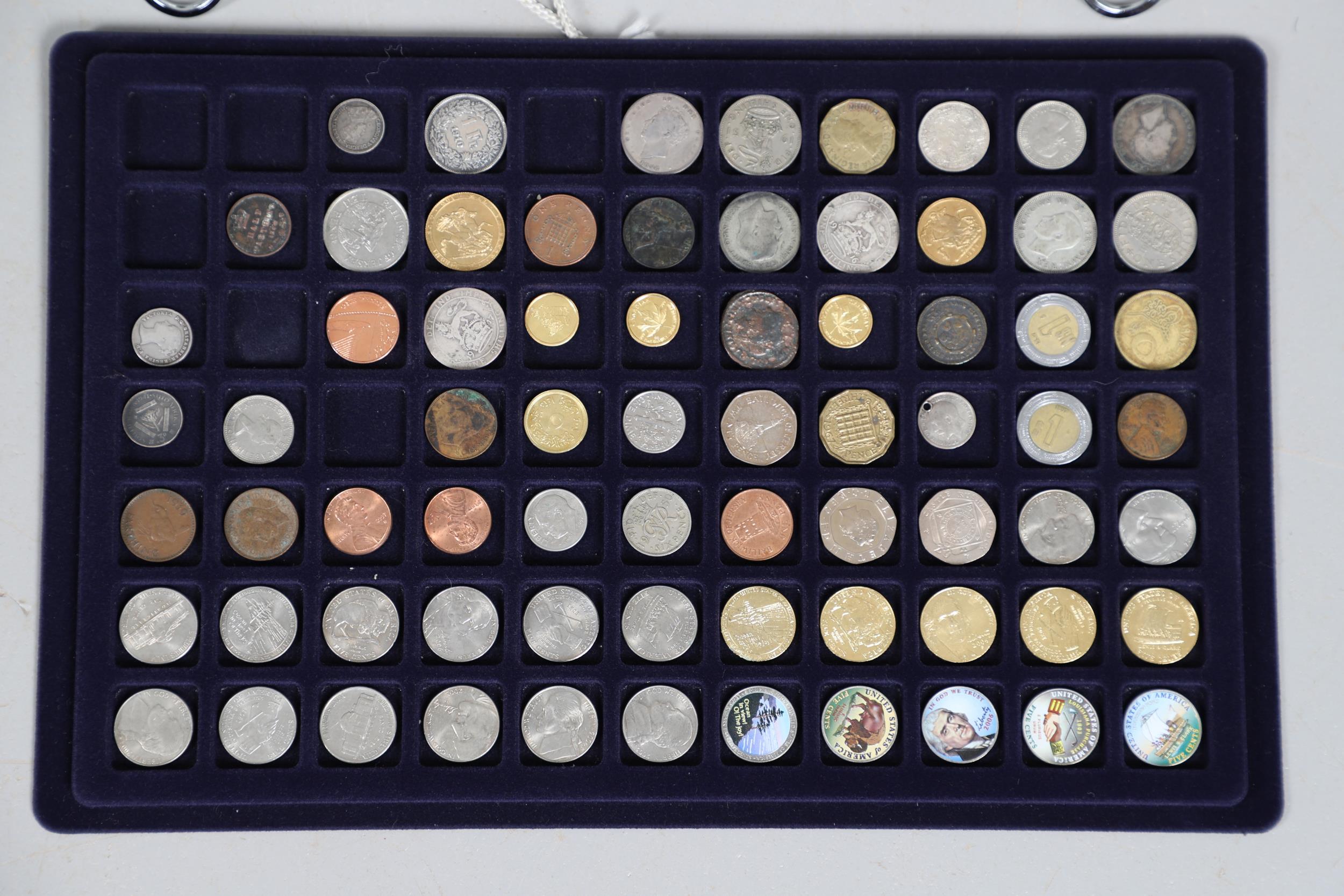 A COLLECTION OF ASSORTED DECIMAL AND PRE DECIMAL COINS TO INCLUDE RECENT ISSUES. - Bild 4 aus 12
