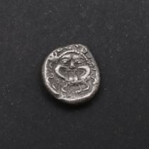 GREEK COINS, APOLLONIA PNTIKA, SILVER DRACHM, 450 - 400 BC.