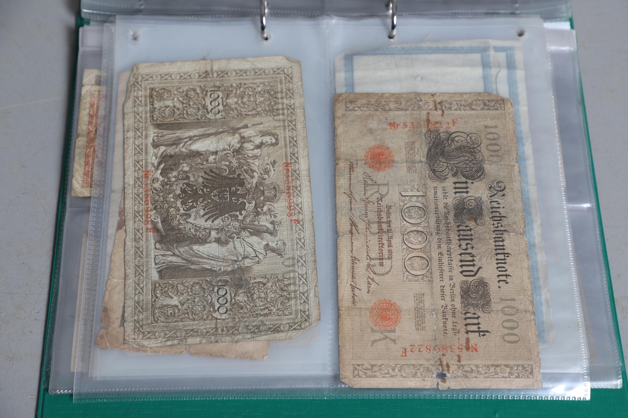 AN EXTENSIVE COLLECTION OF WORLD BANKNOTES. - Image 56 of 56