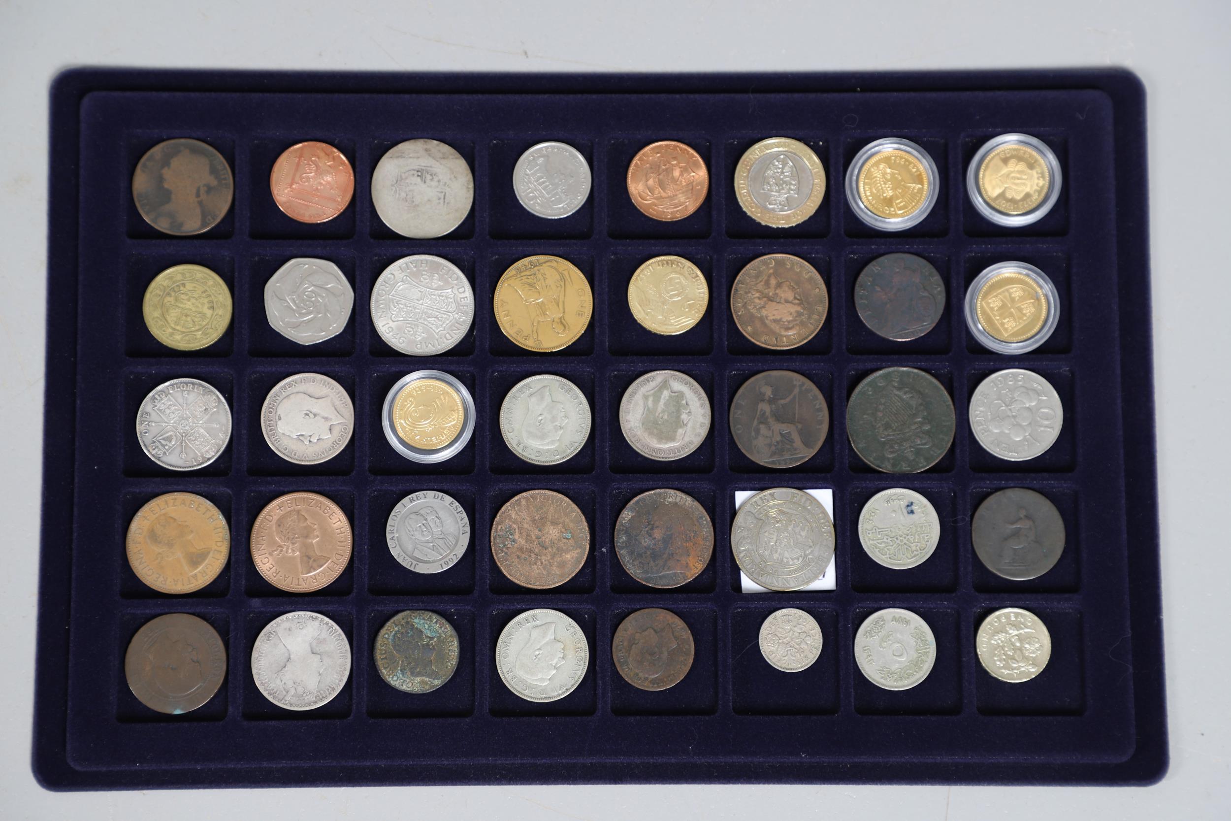 A COLLECTION OF ASSORTED DECIMAL AND PRE DECIMAL COINS TO INCLUDE RECENT ISSUES. - Bild 5 aus 12