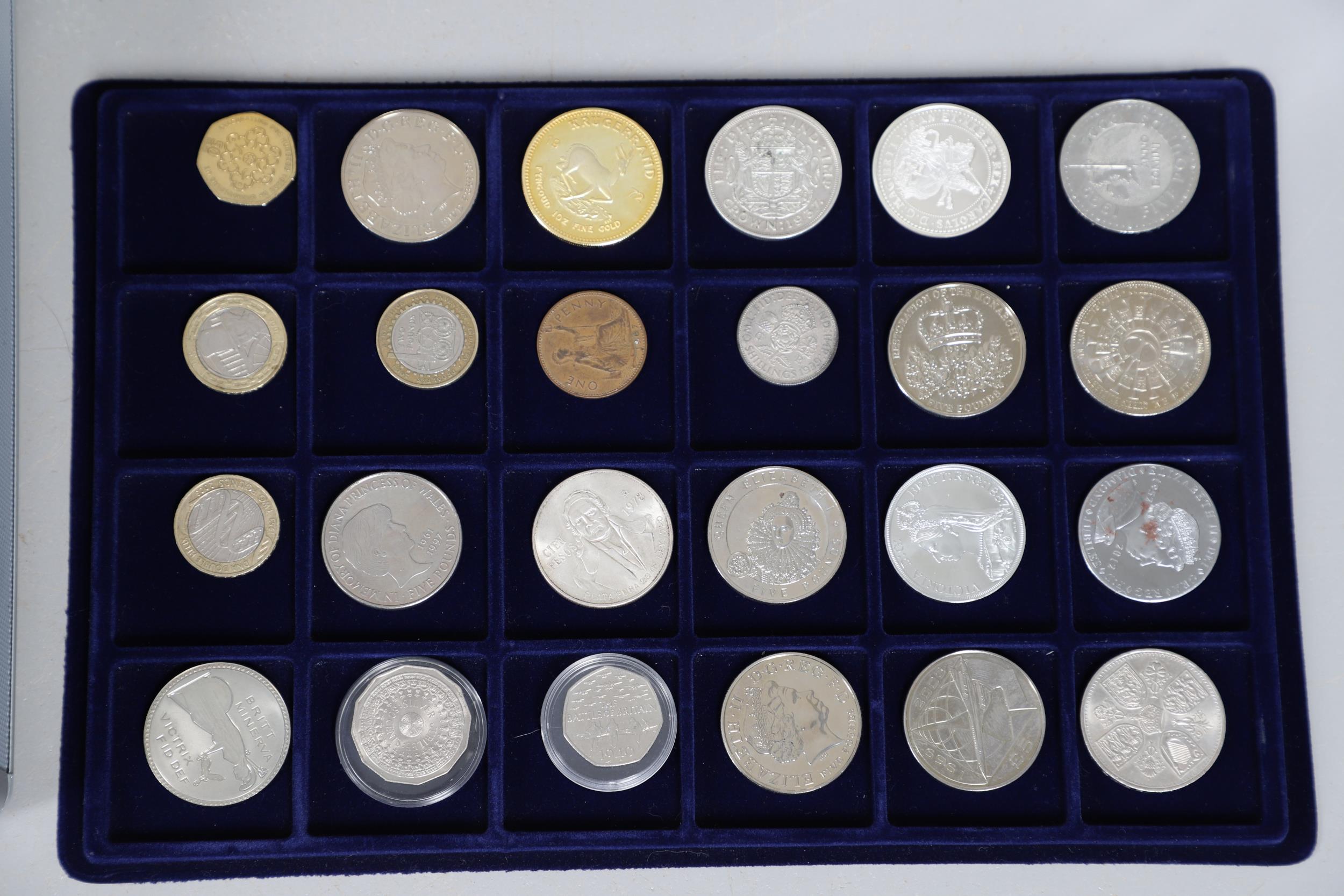 A COLLECTION OF ASSORTED DECIMAL AND PRE DECIMAL COINS TO INCLUDE RECENT ISSUES. - Bild 6 aus 12