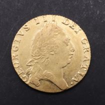 A GEORGE III 'SPADE' GUINEA, 1794.