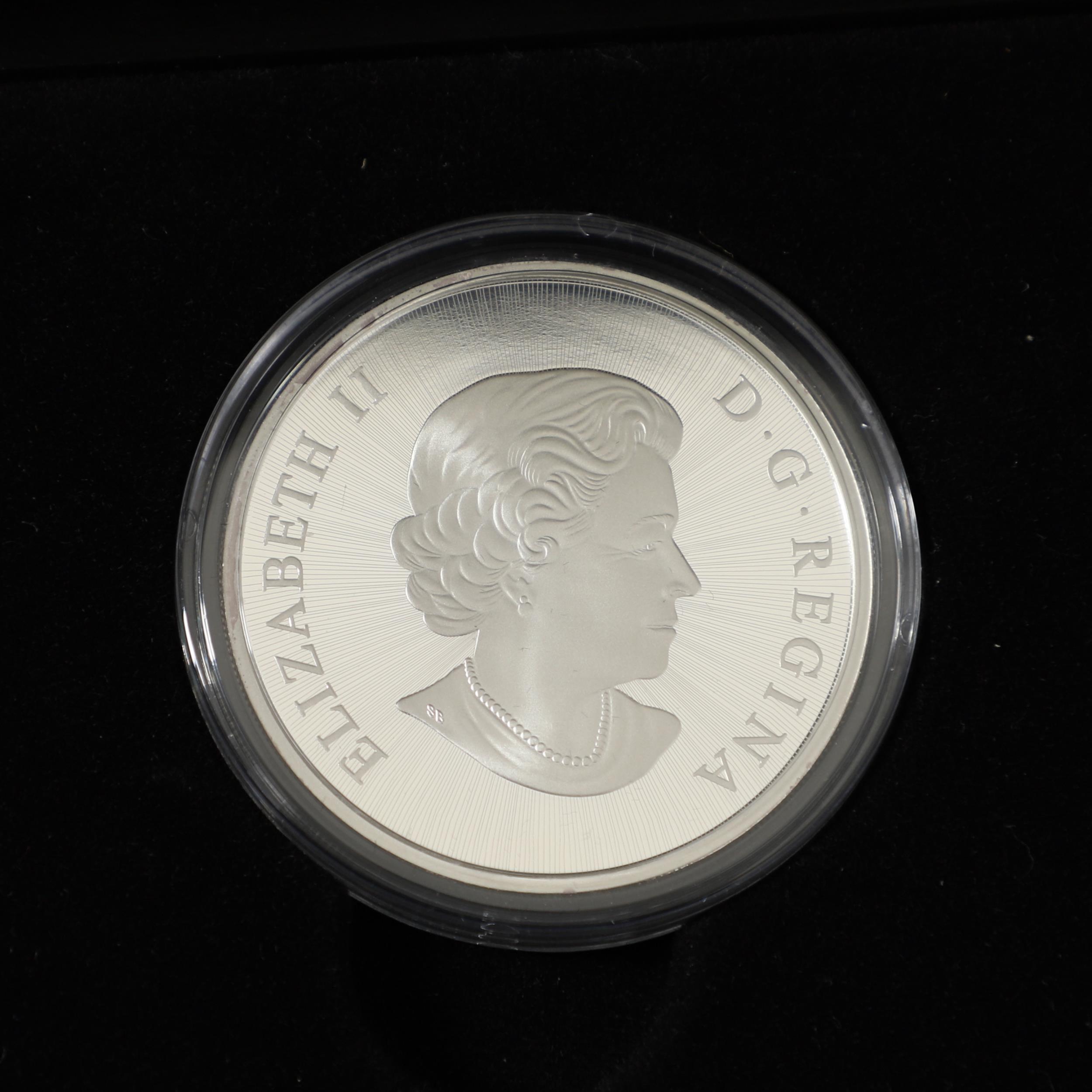 AN ELIZABETH II ROYAL CANADIAN MINT SILVER FIVE COIN 'MAPLE MASTERS' COLLECTION. 2019. - Bild 4 aus 15