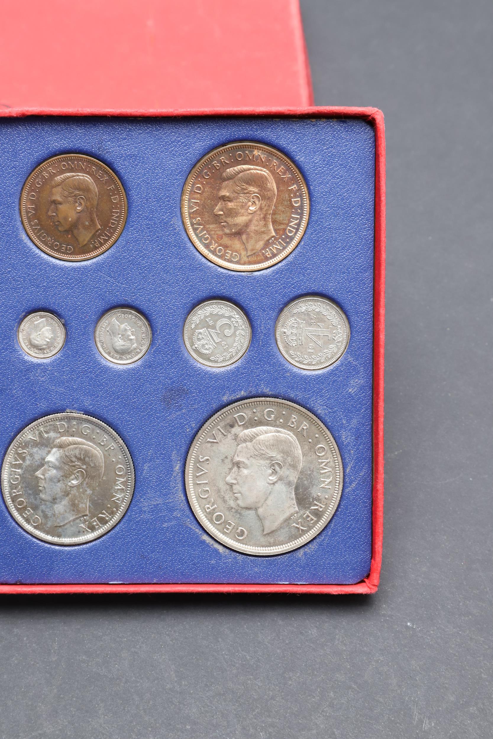 A GEORGE VI FOURTEEN COIN PROOF SET, 1937. - Image 5 of 6