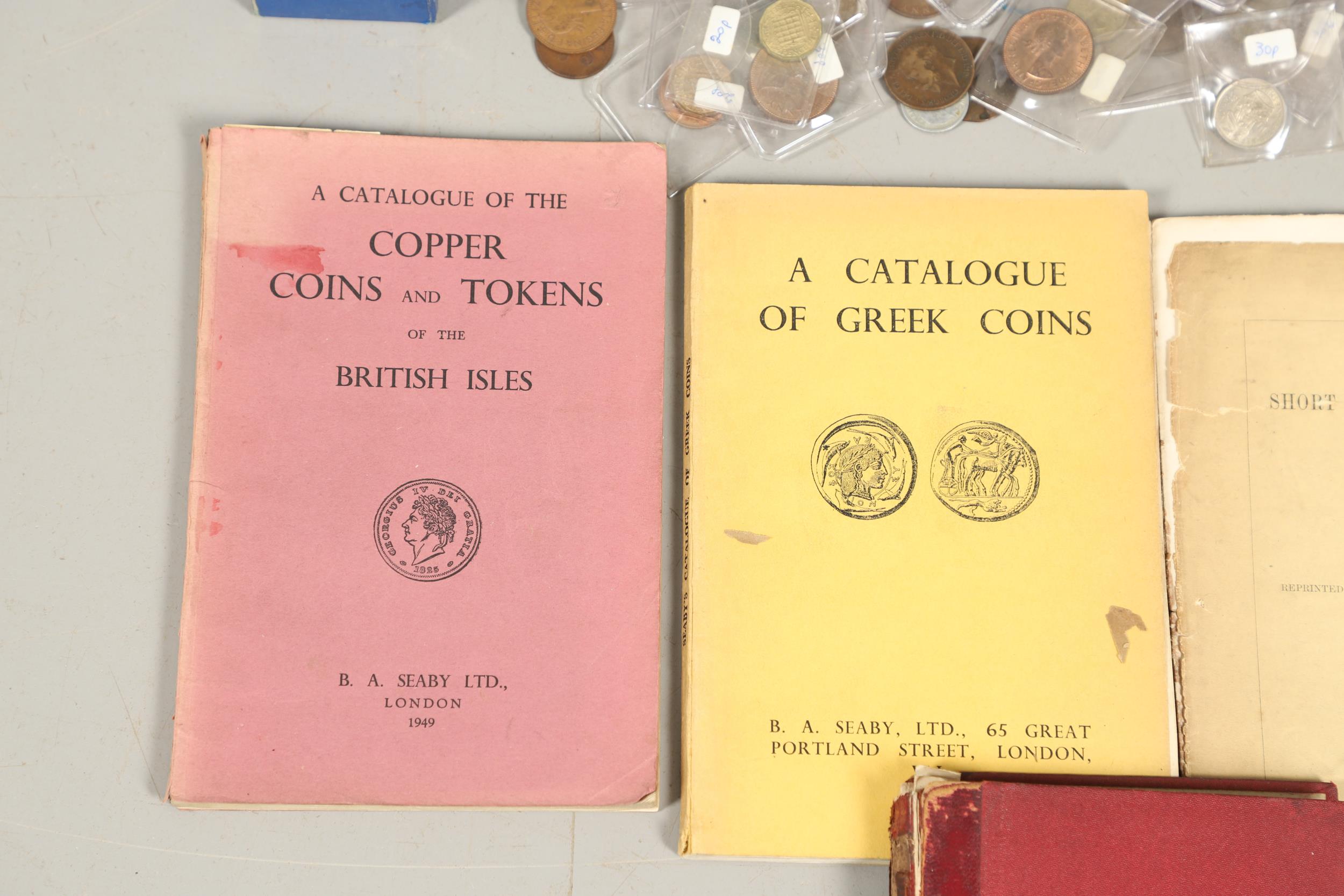 AN EXTENSIVE COLLECTION OF BRITISH COINS AND NUMISMATIC BOOKS. - Image 2 of 15