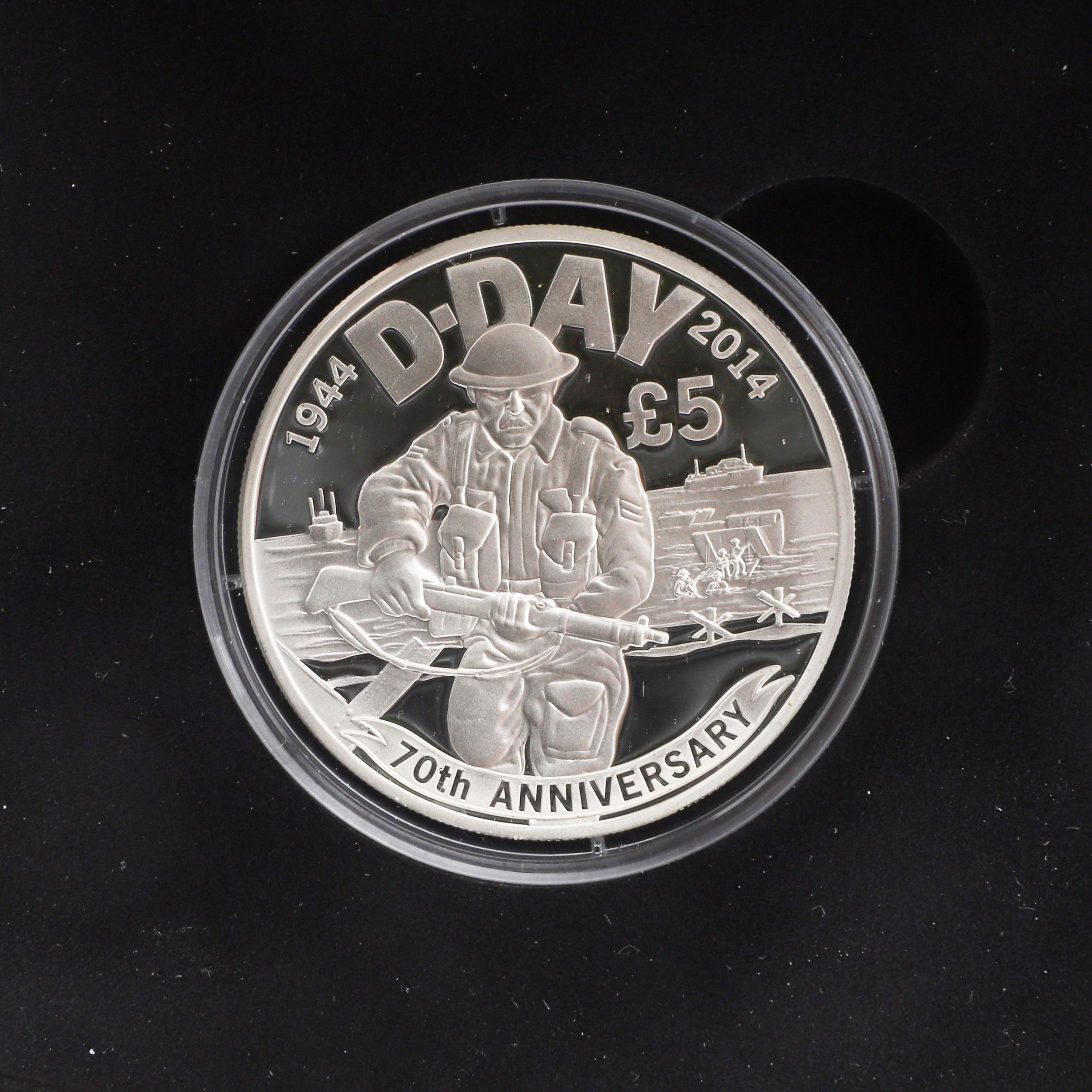 A COLLECTION OF MILITARY THEMED SILVER PROOF RECENT ISSUES 2014 - 2020. - Image 7 of 10