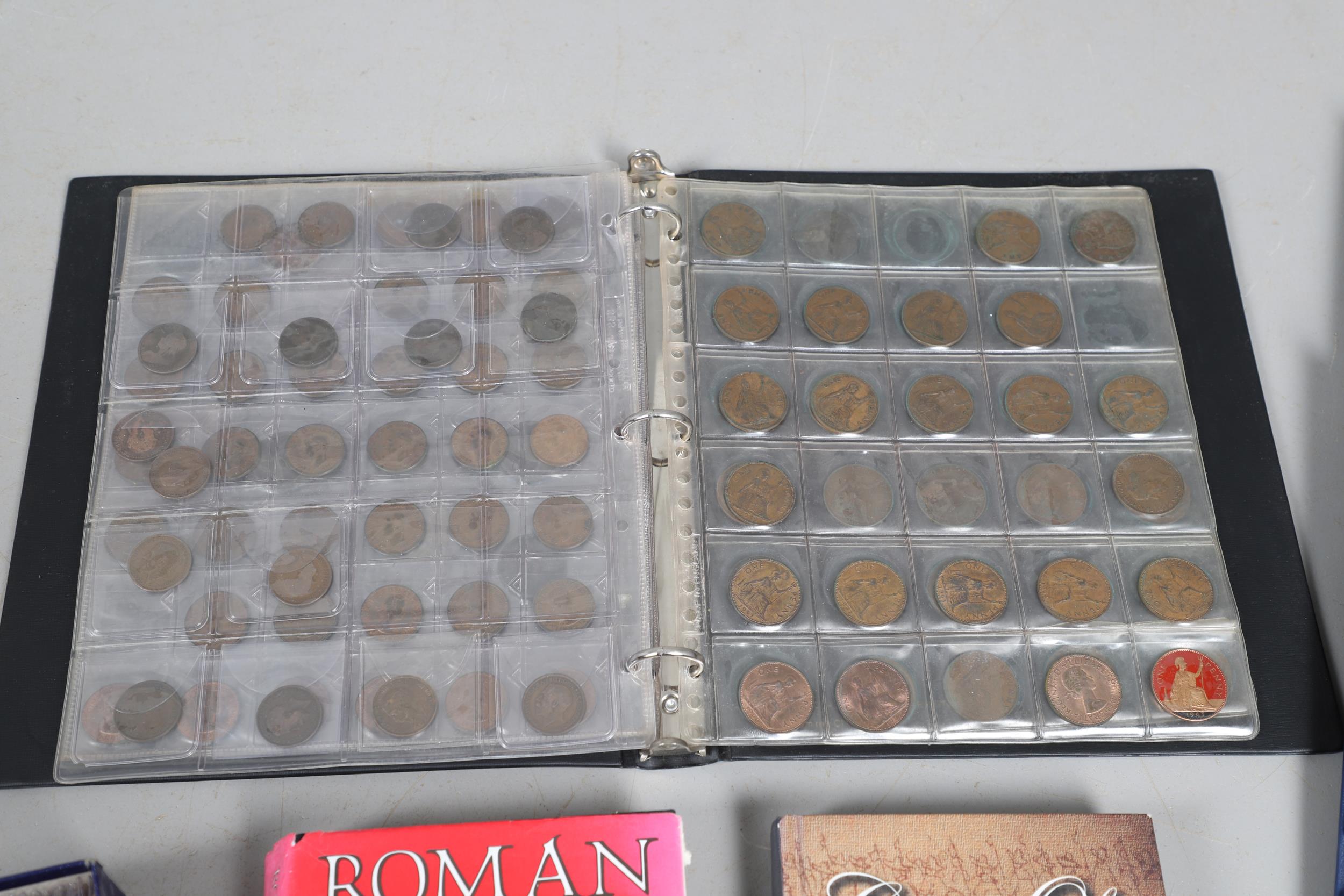 A LARGE COLLECTION OF PRE DECIMAL AND OTHER COINS. - Bild 7 aus 16