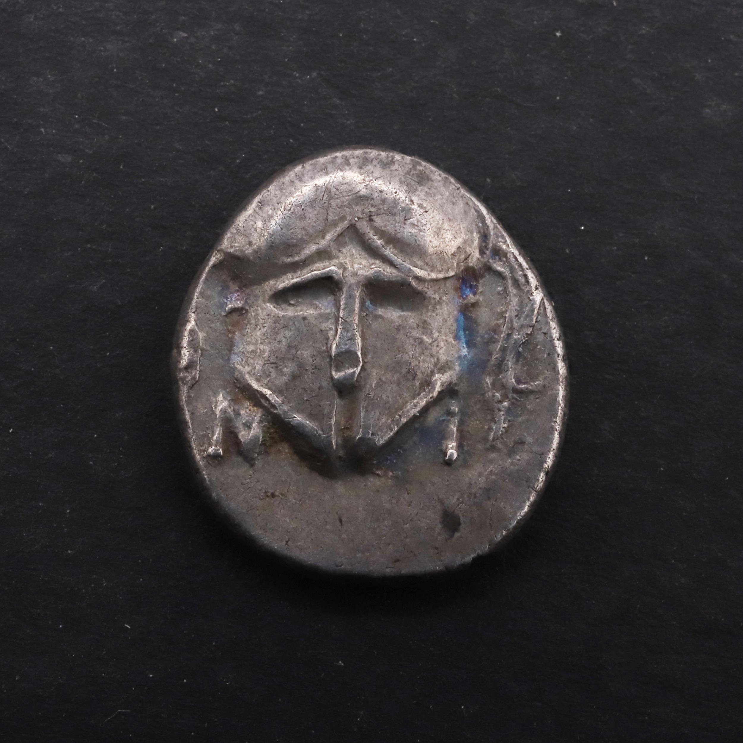 GREEK COINS: THRACE, MESEMBRIA. A SILVER DIOBOL.