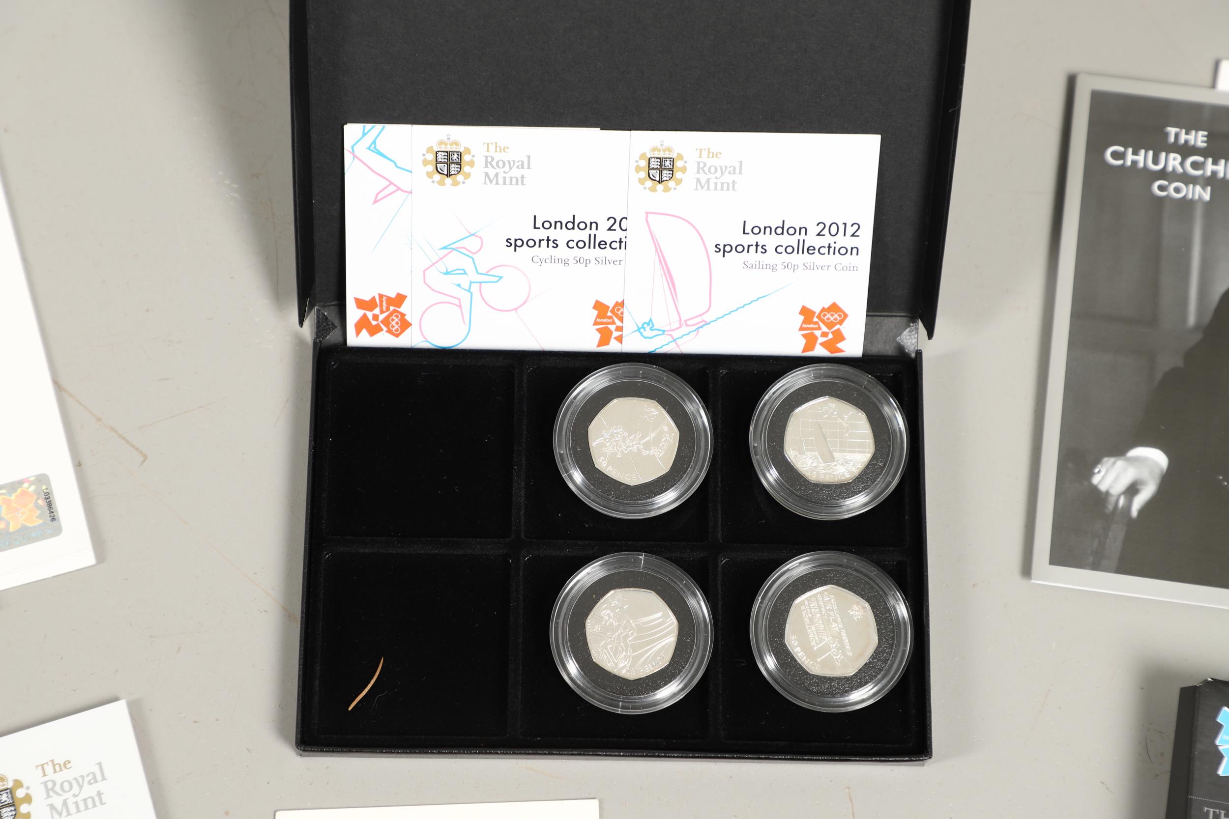 A COLLECTION OF ROYAL MINT AND OTHER RECENT OLYMPIC GAMES RELATED ISSUES TO INCLUDE THE THREE INGOT - Bild 7 aus 19