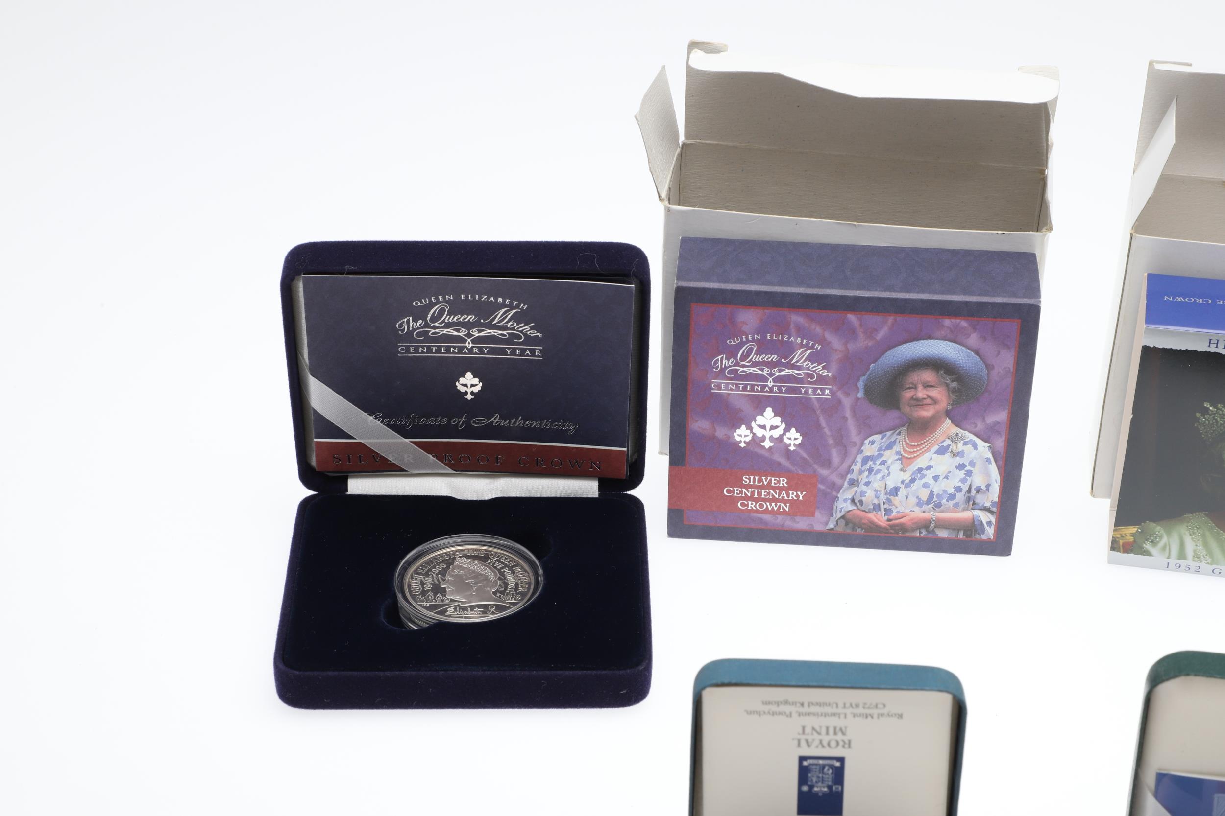 A COLLECTION OF ROYAL MINT ROYALTY AND SIMILAR THEMED SILVER ISSUES. - Bild 2 aus 14
