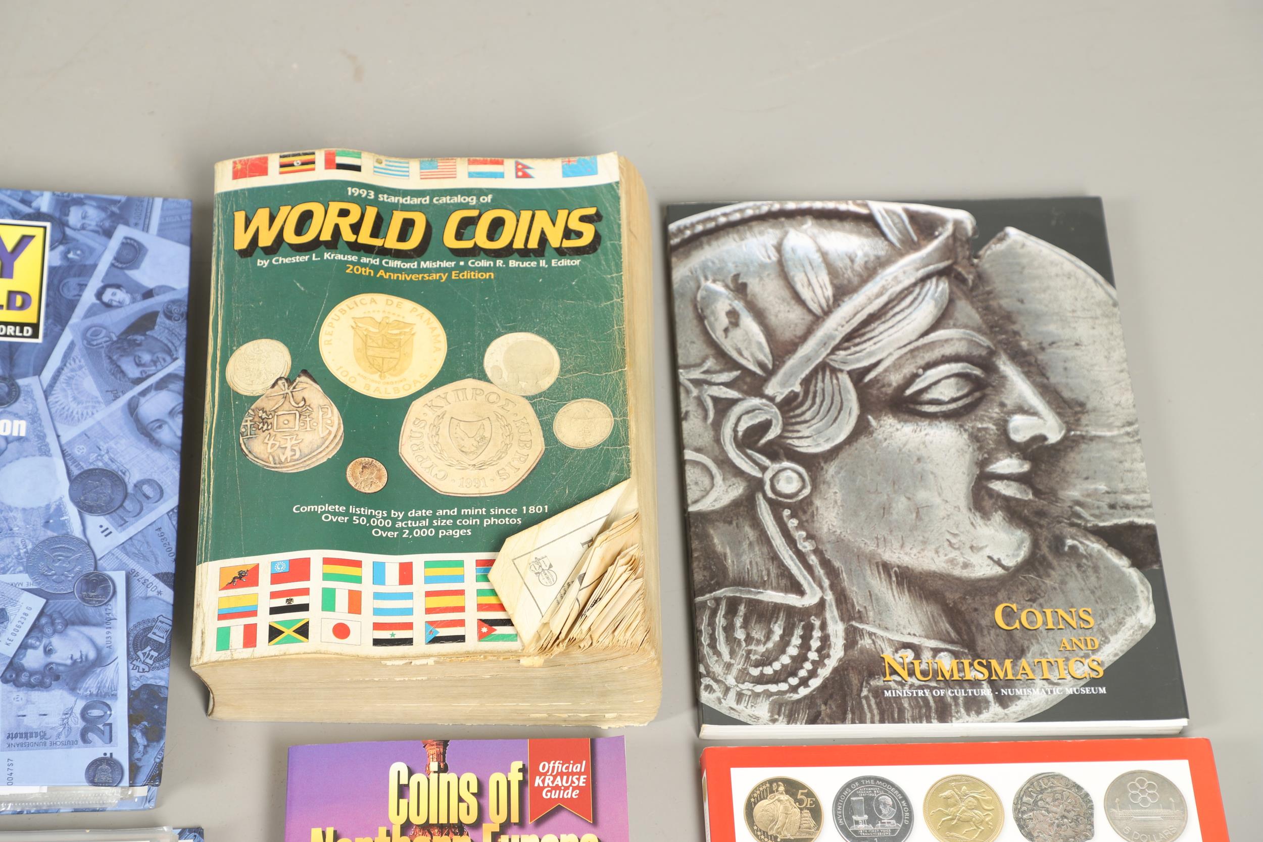 A COLLECTION OF NUMISMATIC BOOKS AND OTHER SIMILAR MATERIAL. - Image 4 of 8