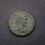 ROMAN IMPERIAL COINAGE: A COPPER AS OF ANTONINIUS PIUS WITH BRITANNIA REVERSE, 138-161 A.D.