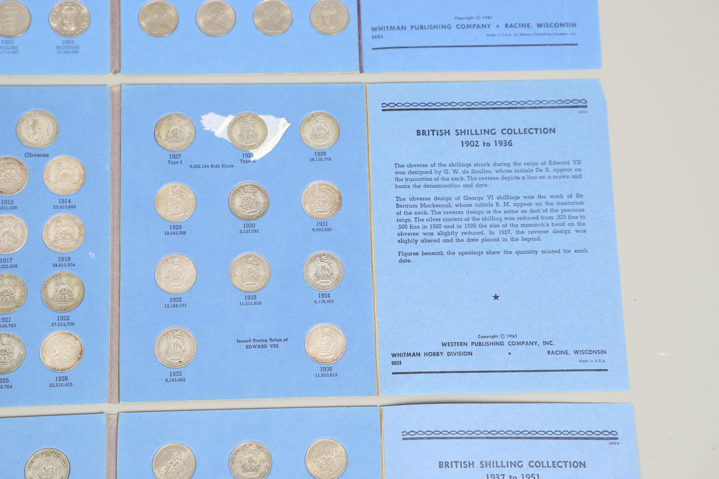 A COLLECTION OF SHILLINGS, EDWARD VII AND LATER. - Bild 5 aus 8