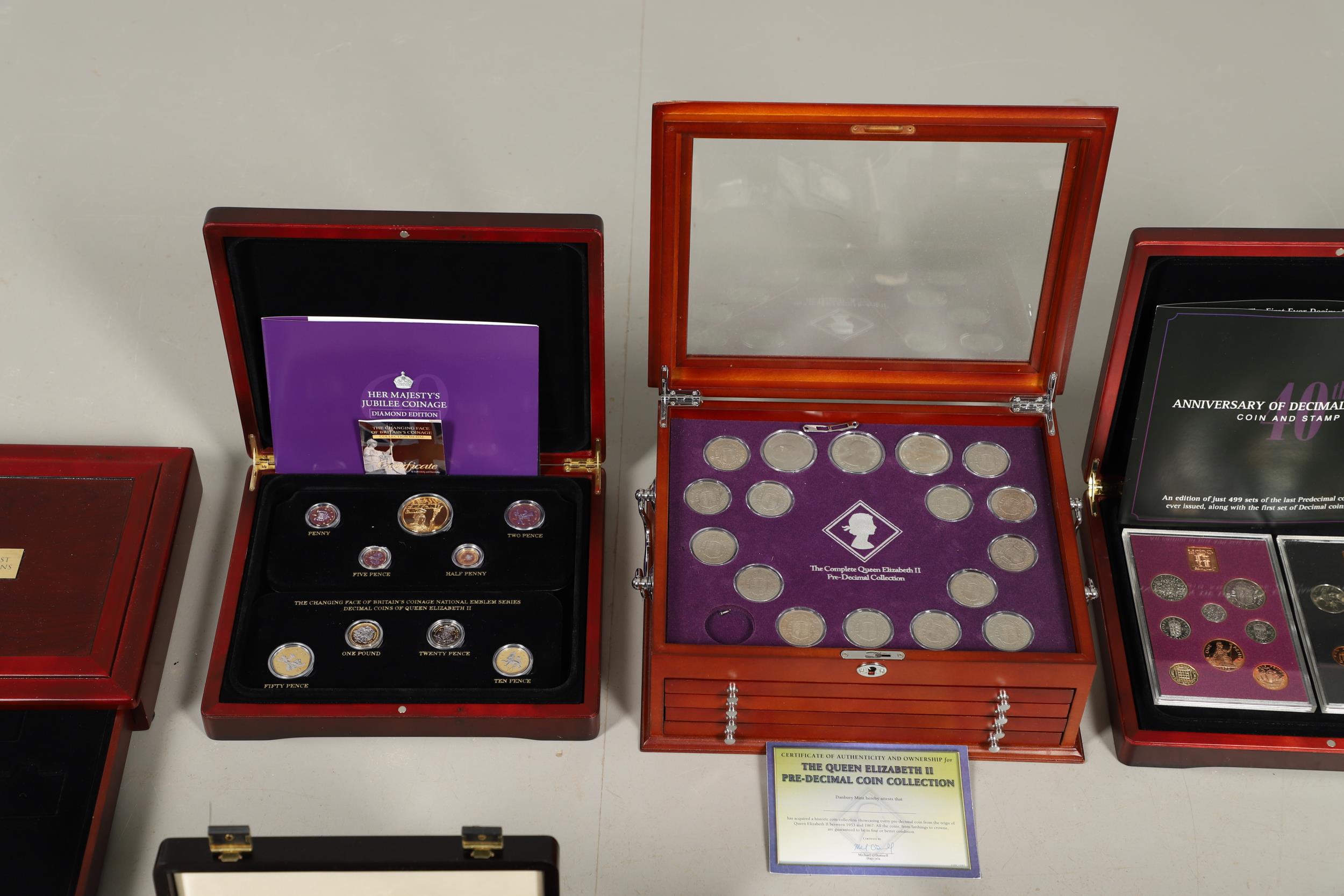 AN EXTENSIVE COLLECTION OF PRESENTATION COIN SETS AND OTHER ISSUES. - Bild 3 aus 16