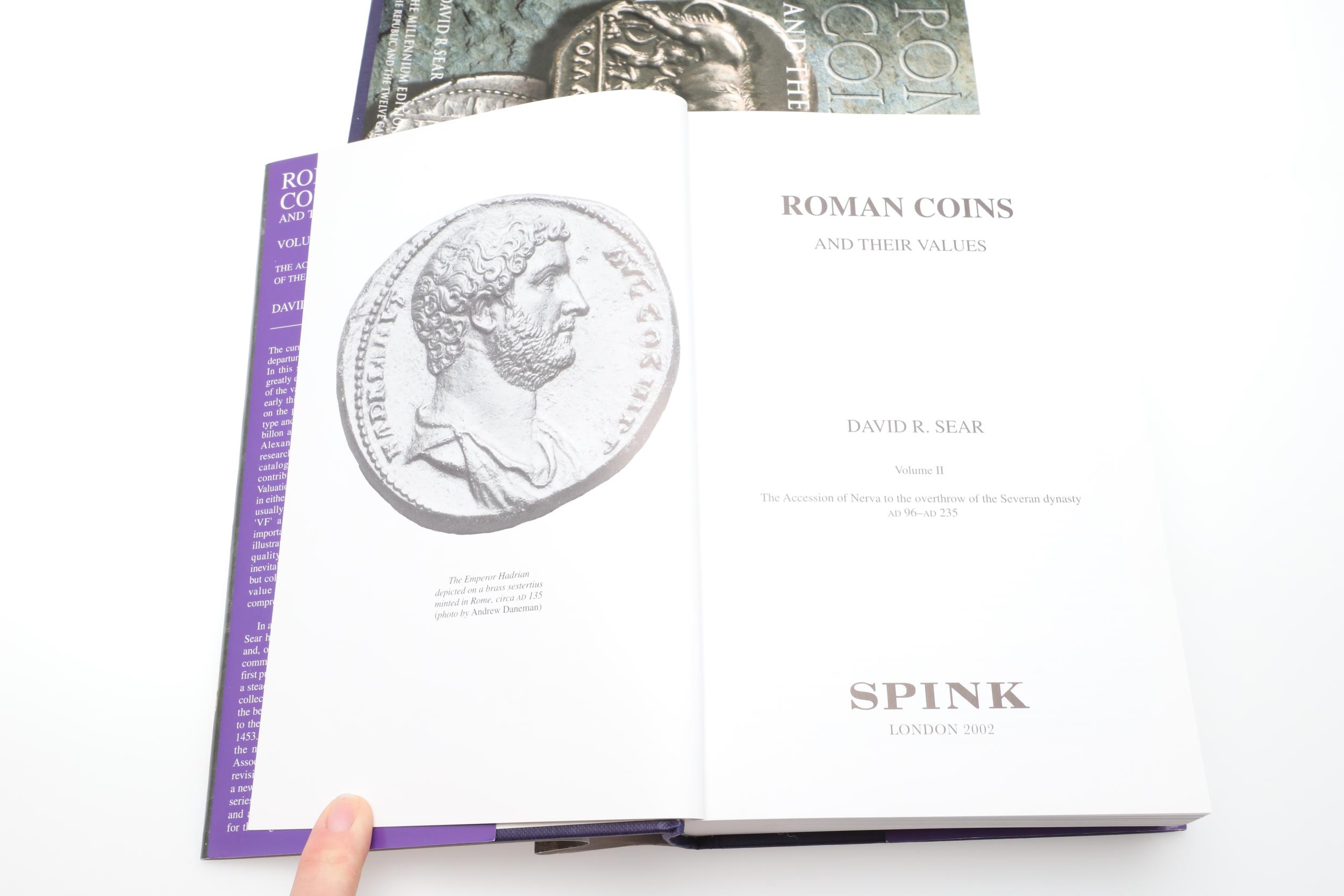 DAVID R. SEAR GREEK COINS AND THEIR VALUES AND ROMAN COINS AND THEIR VALUES. 4 VOLUMES. - Bild 10 aus 14