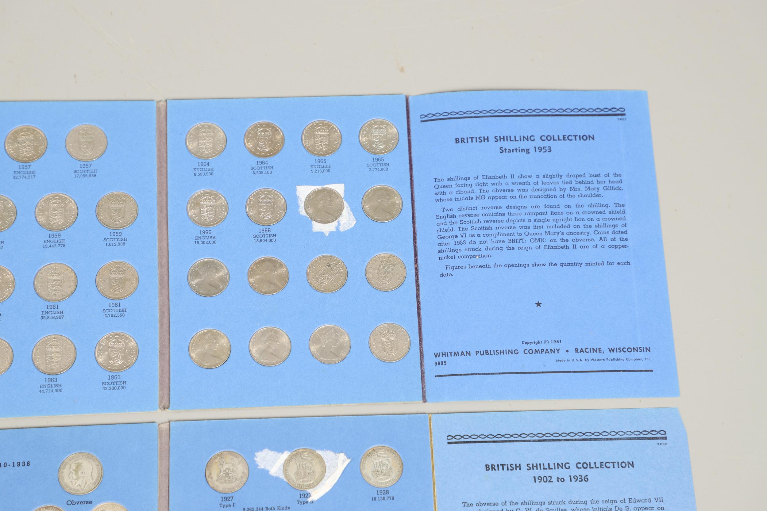 A COLLECTION OF SHILLINGS, EDWARD VII AND LATER. - Image 3 of 8