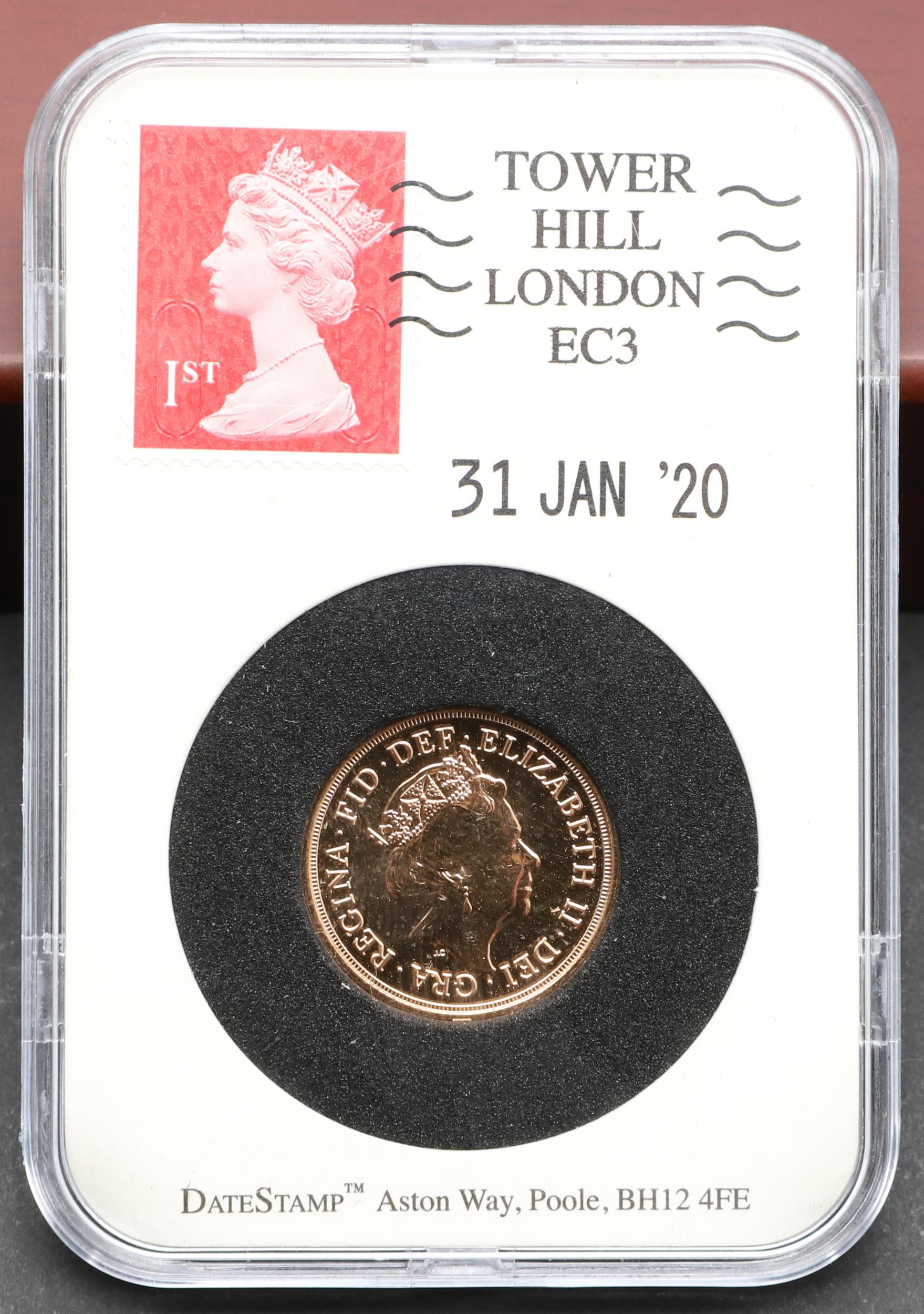 AN ELIZABETH II SOVEREIGN, 2020. DATESTAMP EDITION. - Image 2 of 5