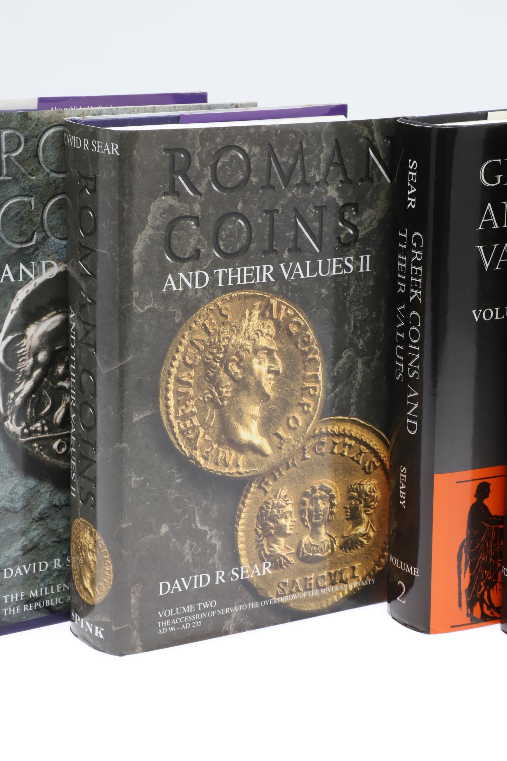 DAVID R. SEAR GREEK COINS AND THEIR VALUES AND ROMAN COINS AND THEIR VALUES. 4 VOLUMES. - Bild 4 aus 14