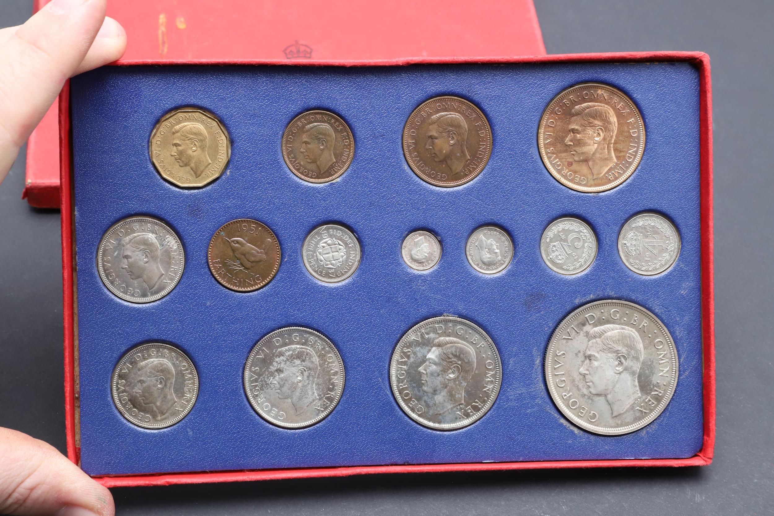 A GEORGE VI FOURTEEN COIN PROOF SET, 1937. - Image 2 of 6
