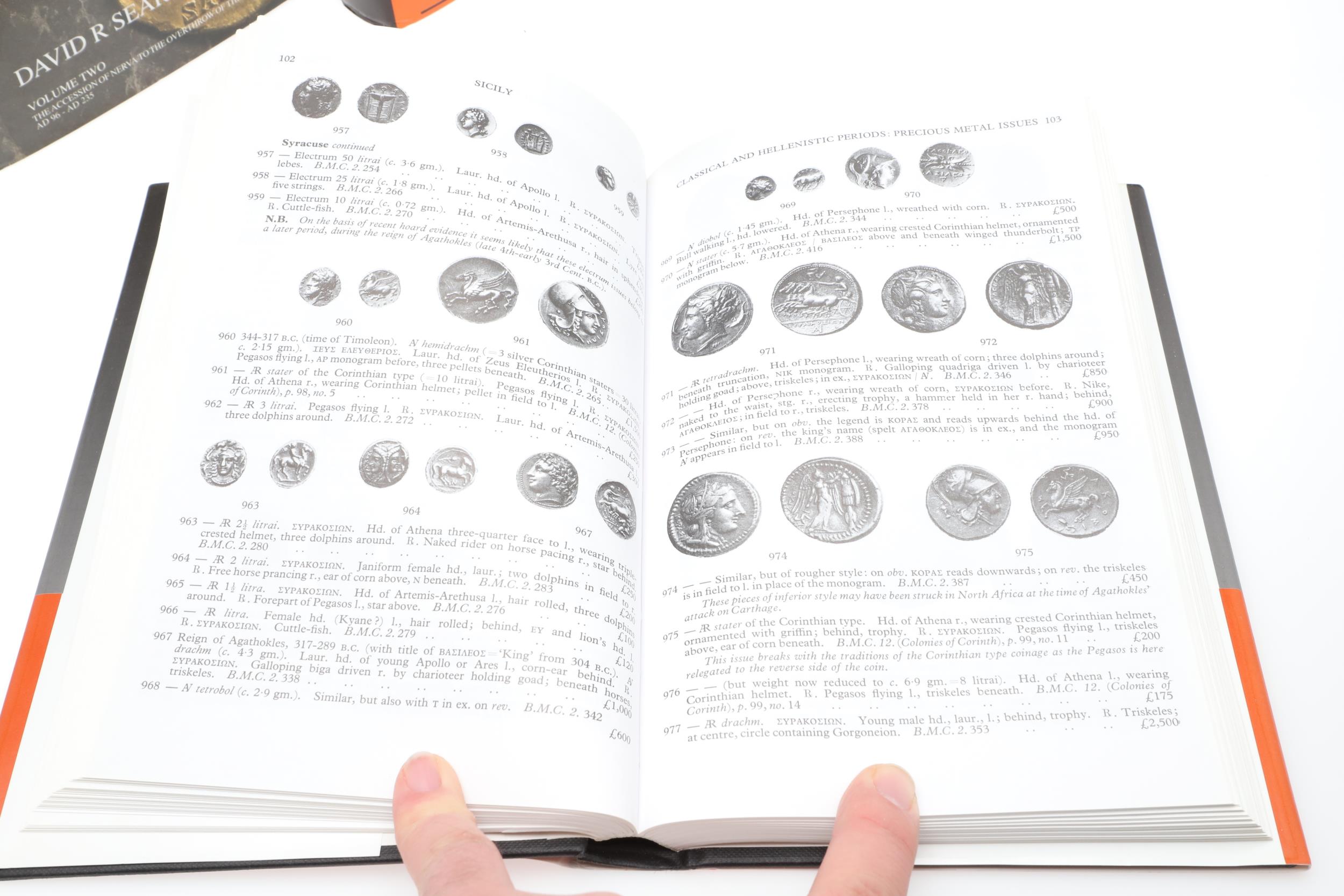 DAVID R. SEAR GREEK COINS AND THEIR VALUES AND ROMAN COINS AND THEIR VALUES. 4 VOLUMES. - Bild 8 aus 14