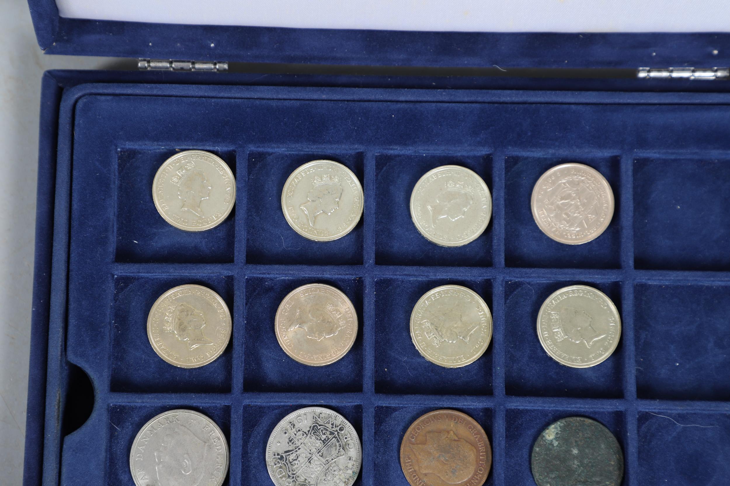 A COLLECTION OF PRE-DECIMAL COINS AND OTHER RECENT ISSUES. - Image 8 of 19