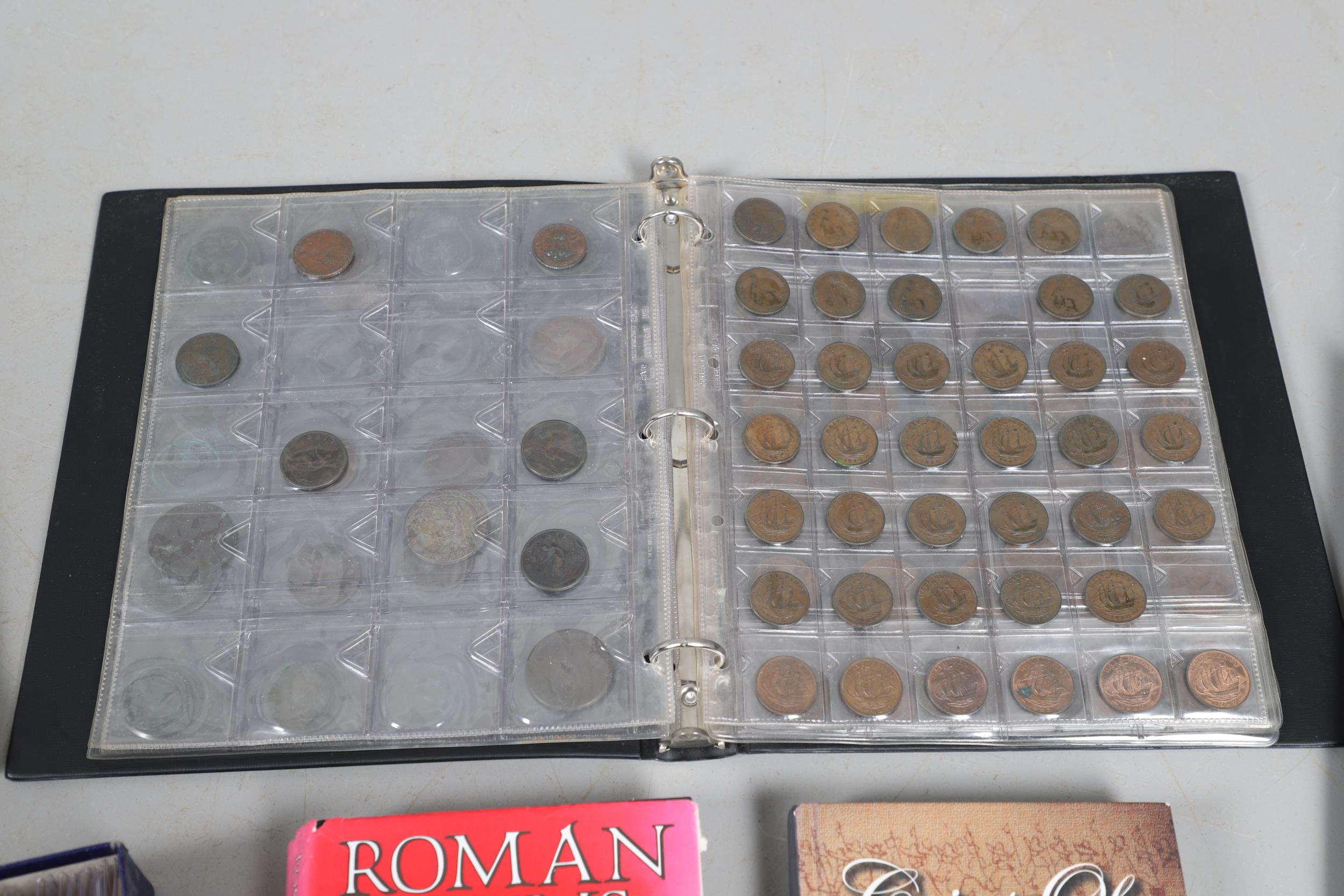 A LARGE COLLECTION OF PRE DECIMAL AND OTHER COINS. - Image 5 of 16