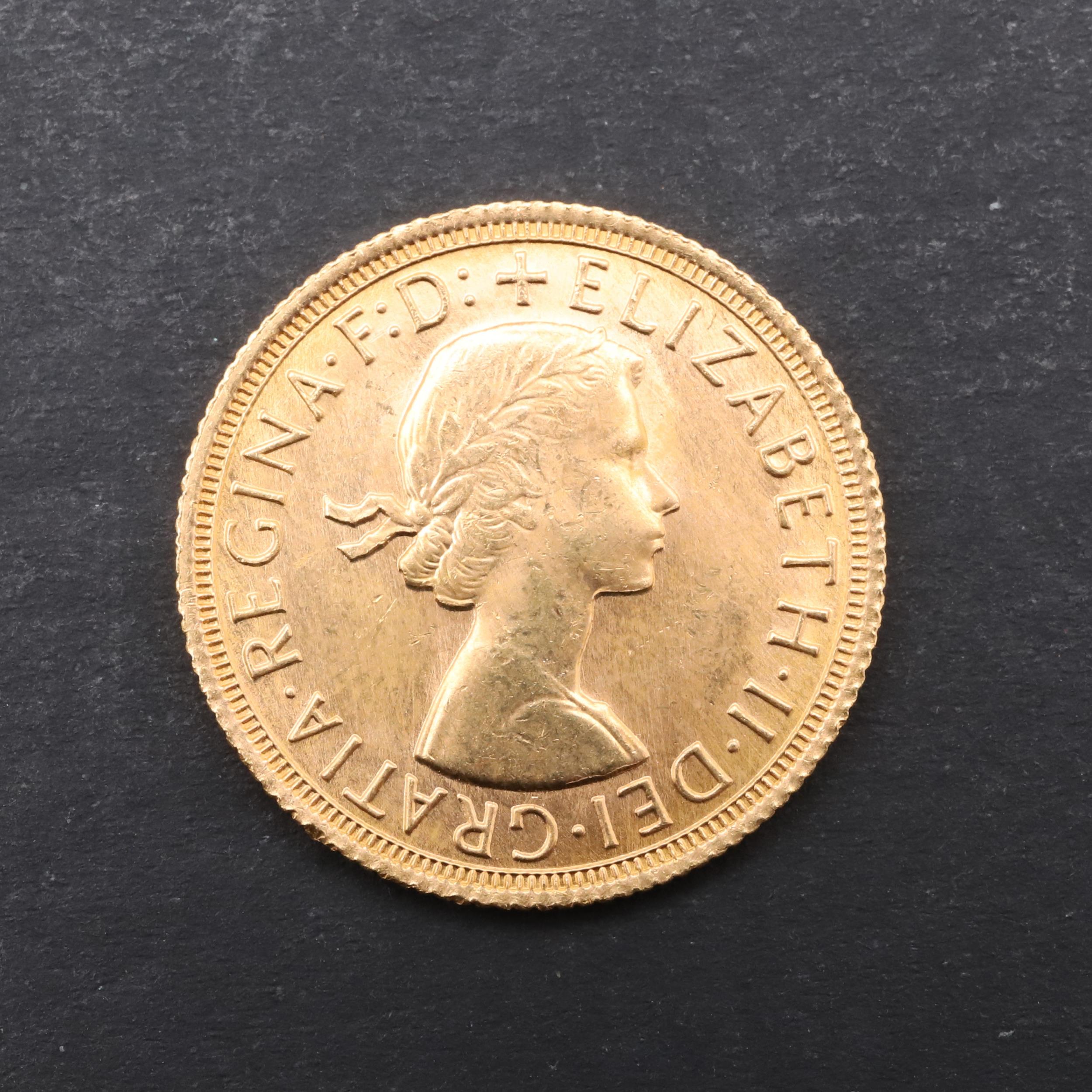 AN ELIZABETH II SOVEREIGN. 1968.