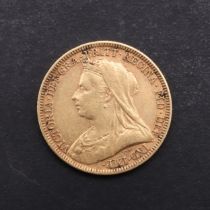 A QUEEN VICTORIA SOVEREIGN, MELBOURNE 1893.