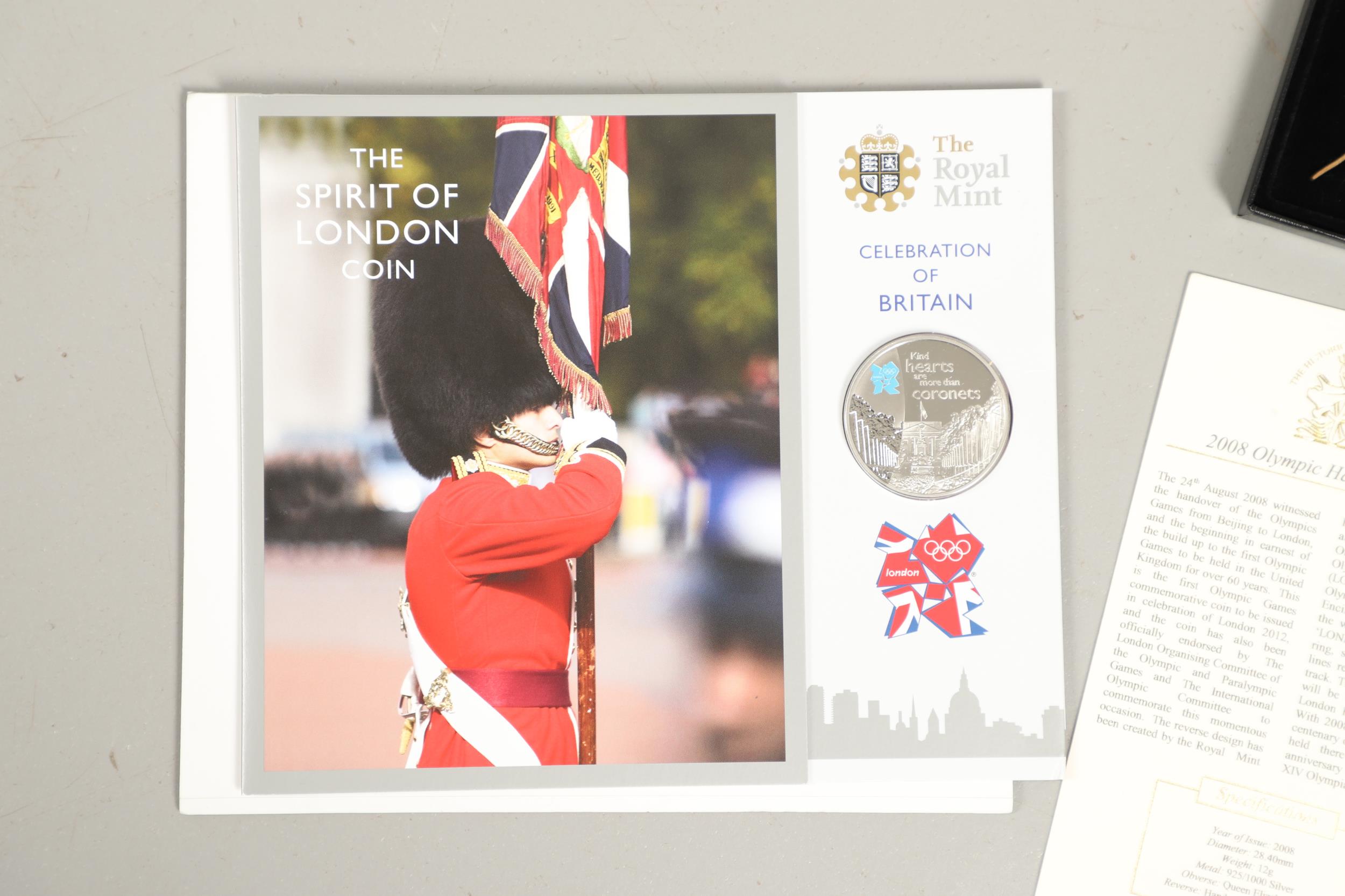 A COLLECTION OF ROYAL MINT AND OTHER RECENT OLYMPIC GAMES RELATED ISSUES TO INCLUDE THE THREE INGOT - Bild 5 aus 19