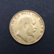 AN EDWARD VII SOVEREIGN, 1904.