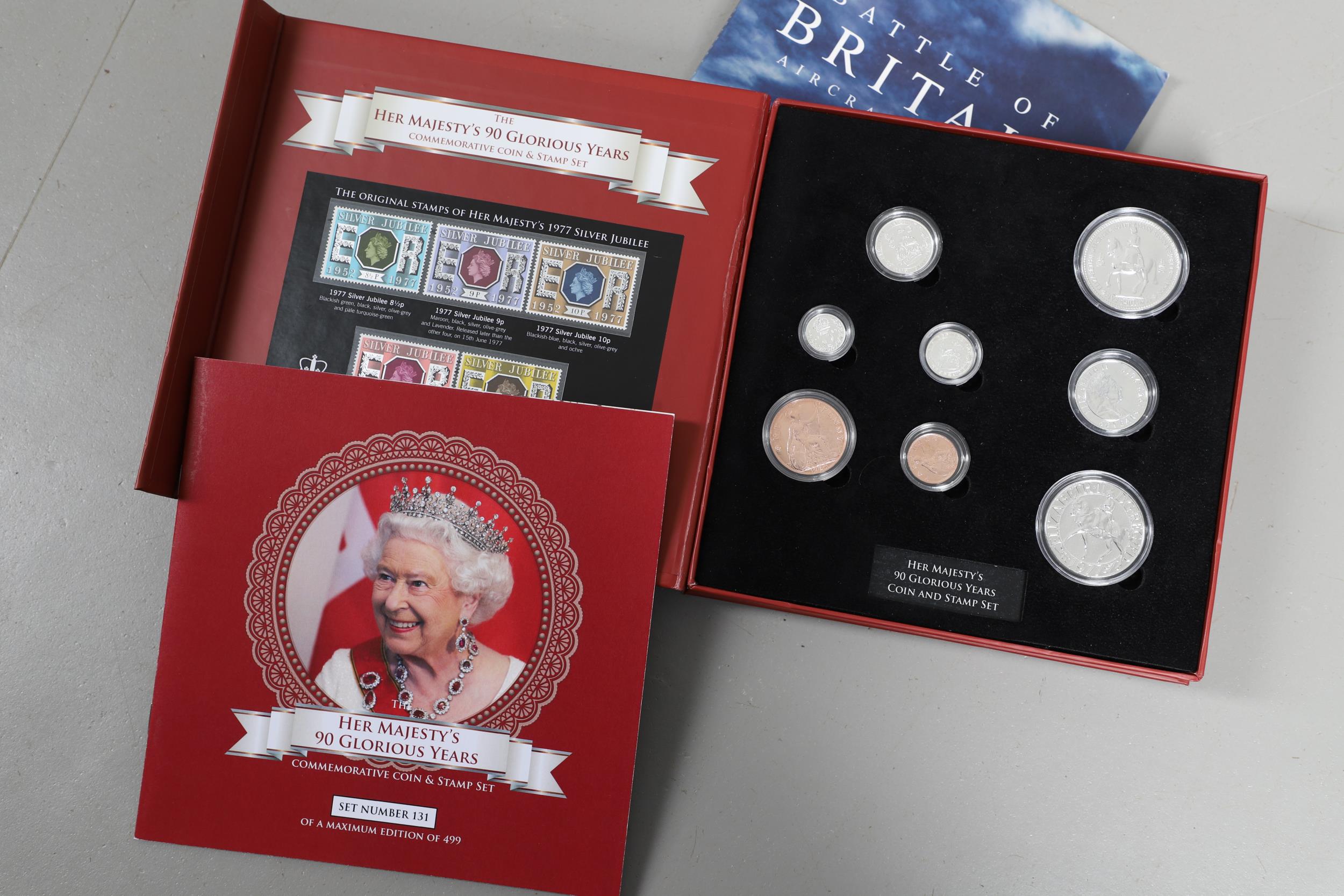 A COLLECTION OF JUBILEE MINT ROYALTY THEMED PRESENTATION SETS. - Bild 10 aus 14