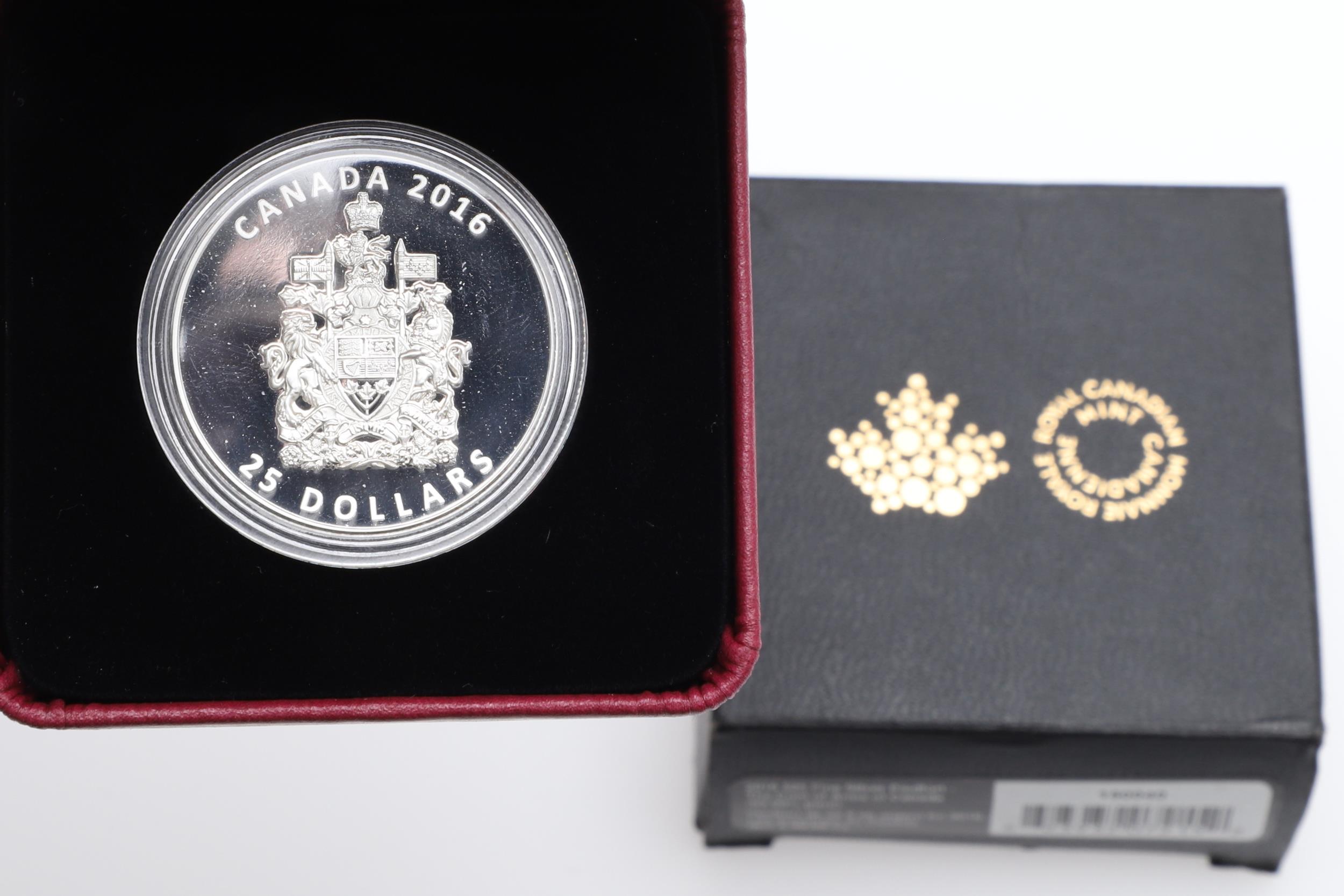 THREE ROYAL CANADIAN MINT SILVER PROOF ISSUES, 2016-2018. - Image 7 of 7