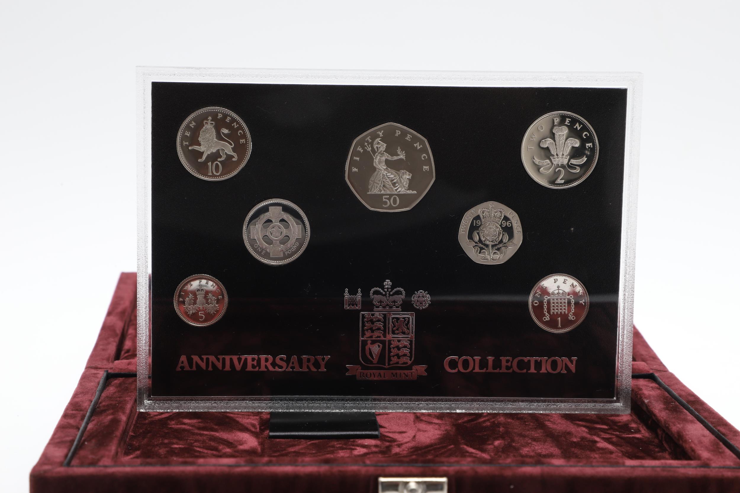 A ROYAL MINT 1996 SILVER ANNIVERSARY COLLECTION. - Image 2 of 6