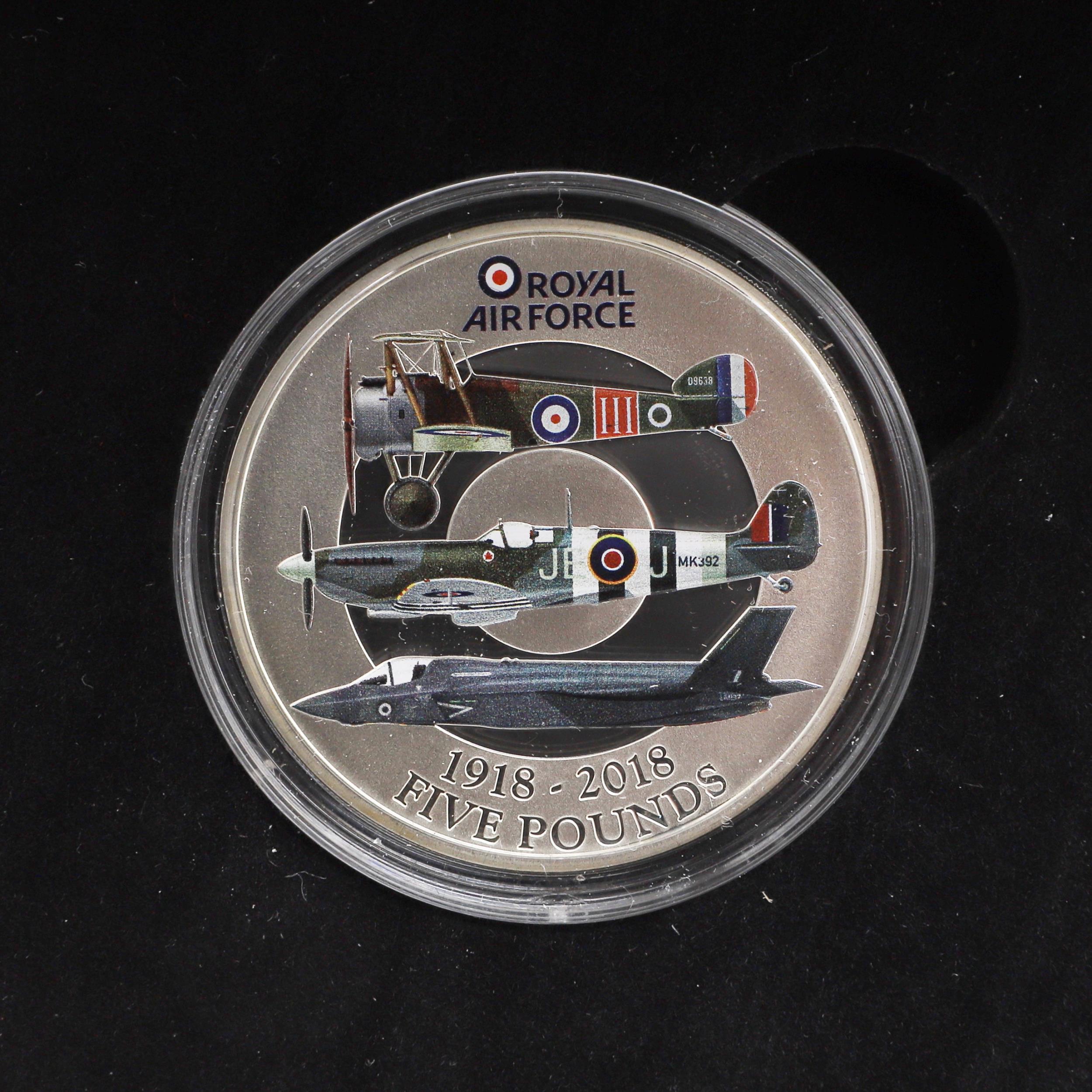 A COLLECTION OF MILITARY THEMED SILVER PROOF RECENT ISSUES 2014 - 2020. - Bild 6 aus 10