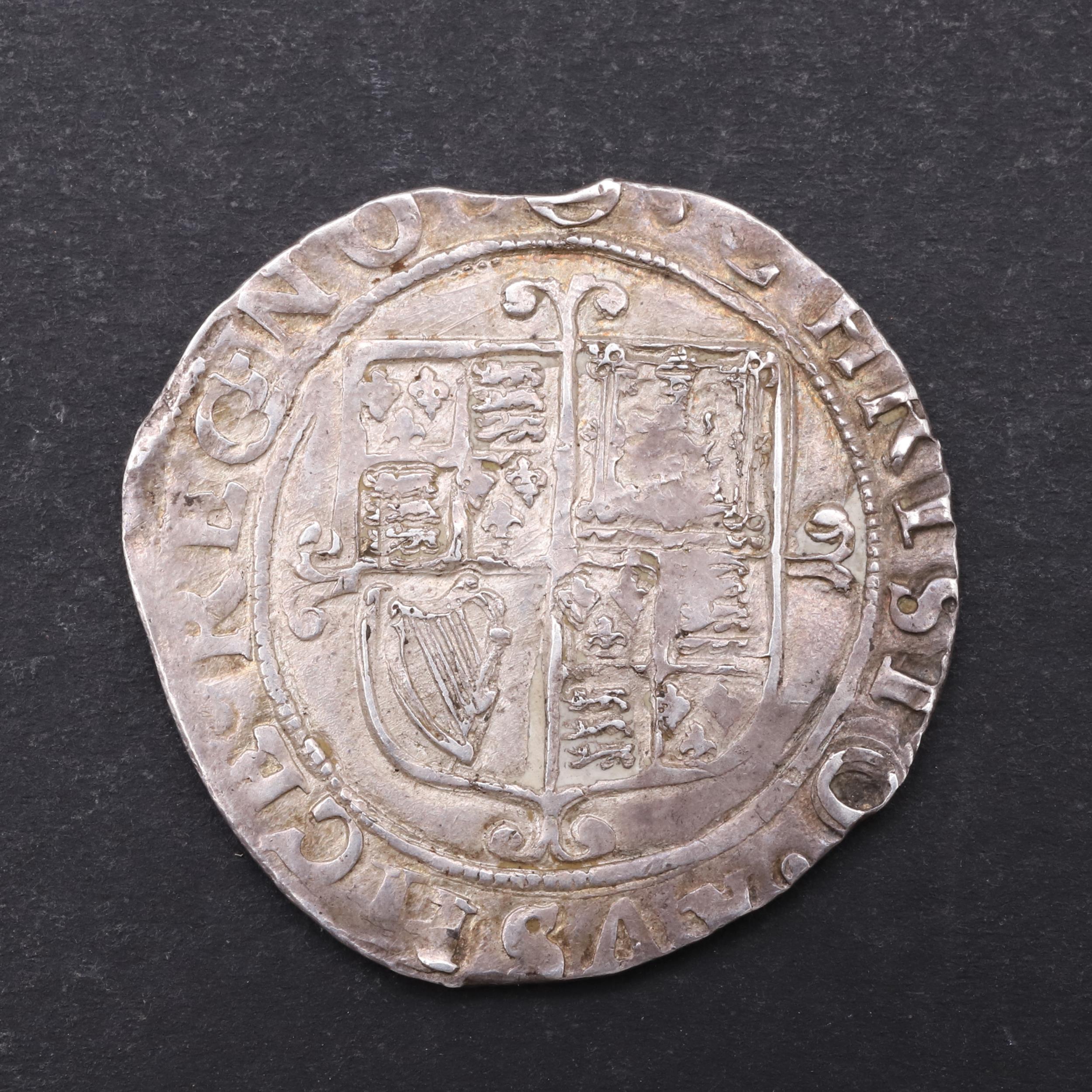 A CHARLES I SHILLING, 1641-3. - Image 2 of 3