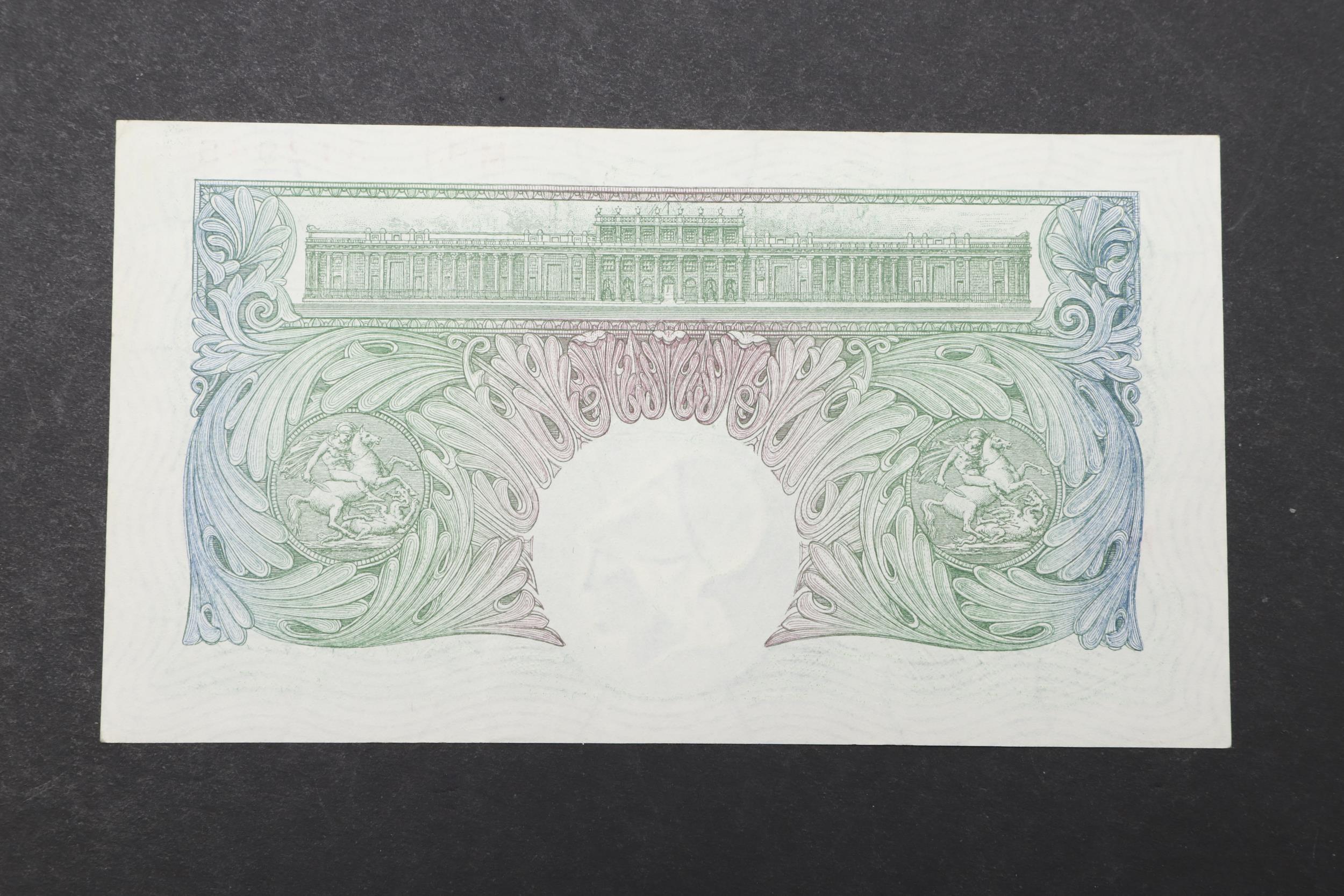 A BANK OF ENGLAND SERIES 'A' ONE POUND NOTE. - Image 2 of 2