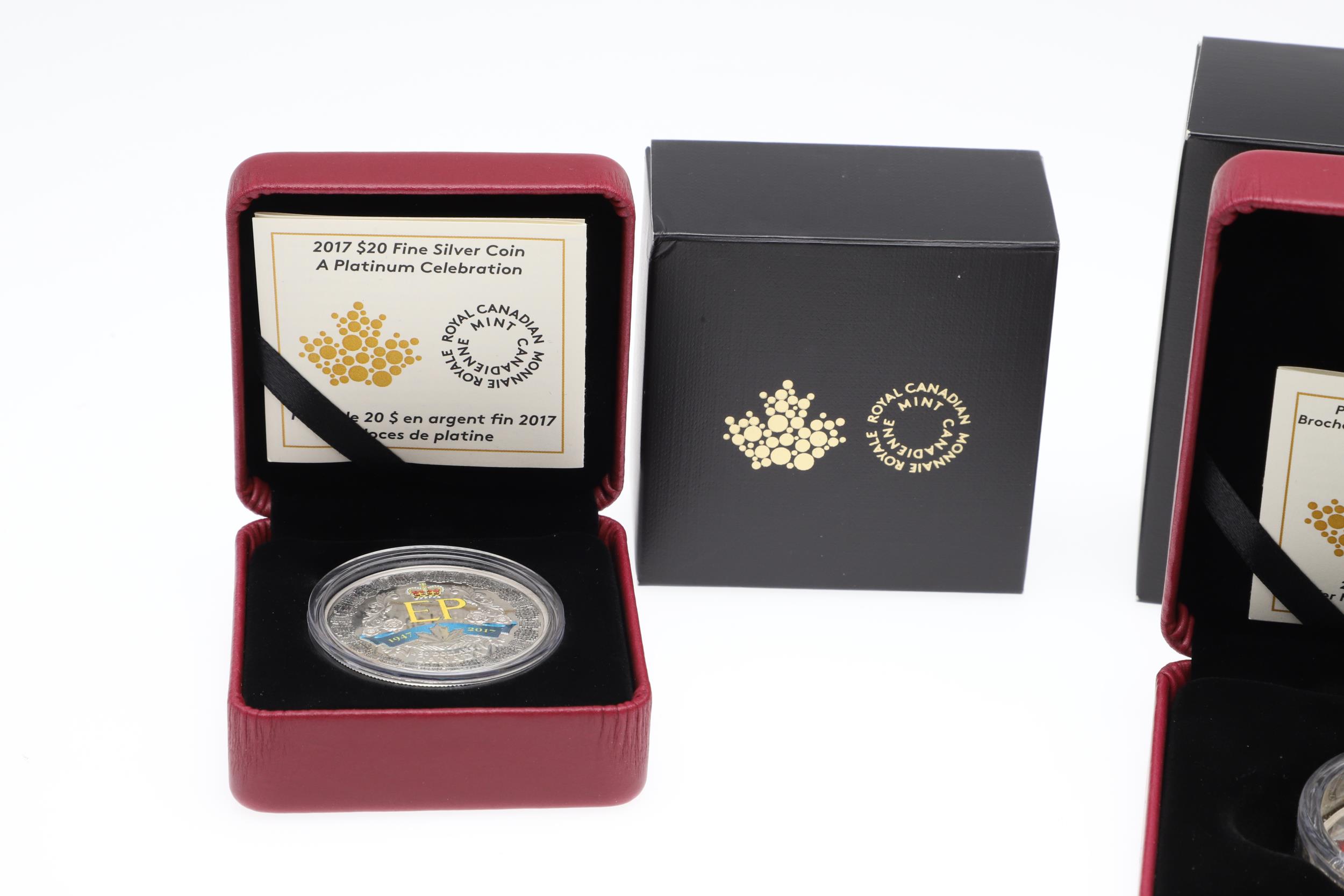 THREE ROYAL CANADIAN MINT SILVER PROOF ISSUES, 2016-2018. - Image 2 of 7