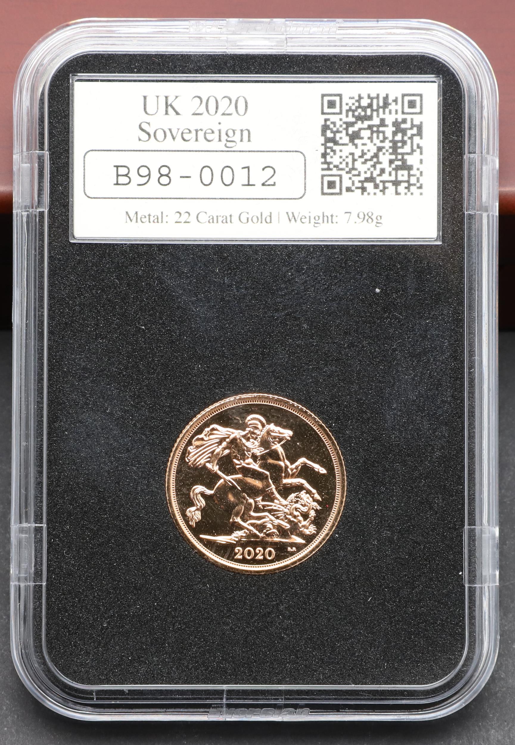 AN ELIZABETH II SOVEREIGN, 2020. DATESTAMP EDITION. - Image 3 of 5